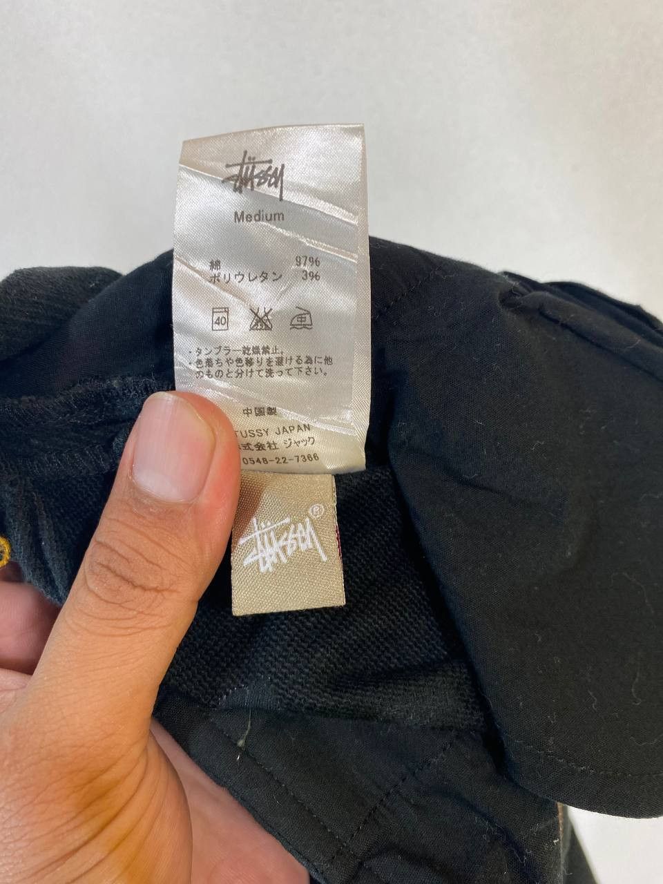 Stussy stussy women bondage style black denim nice design Size 30" / US 8 / IT 44 - 14 Thumbnail