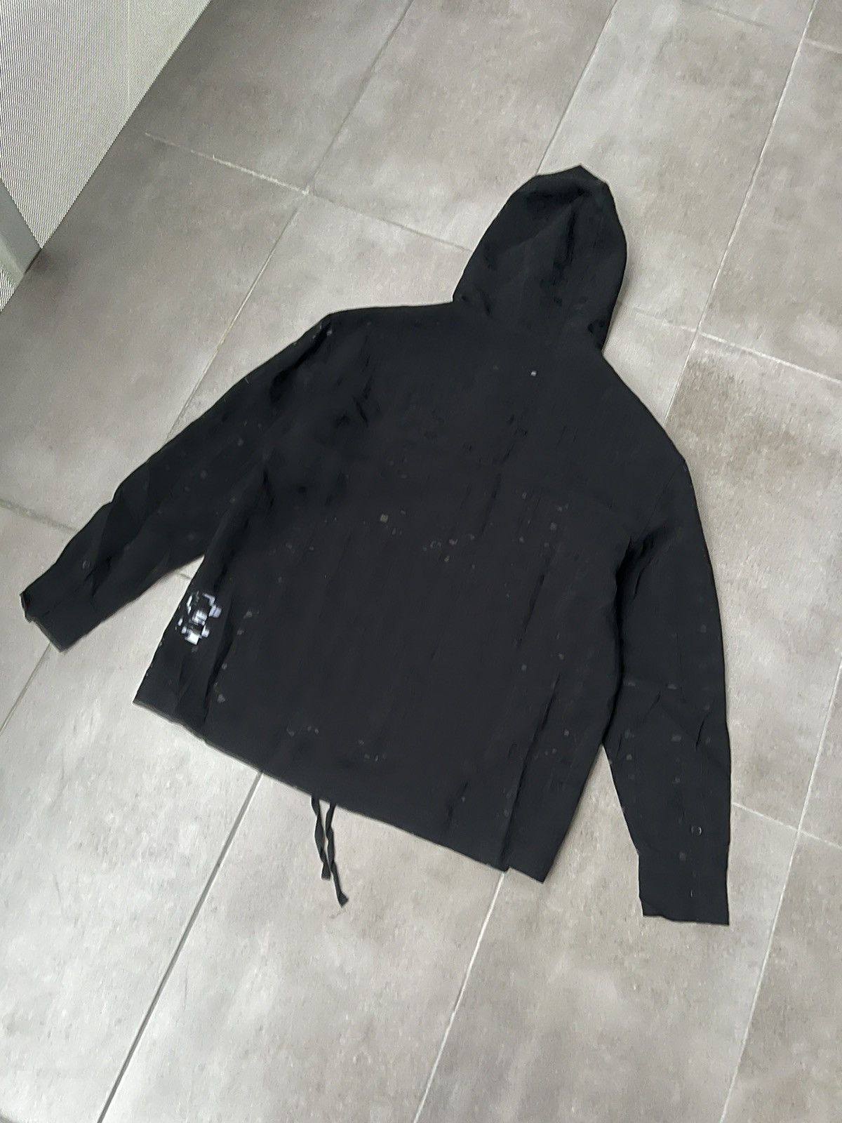 Henrik Vibskov !DS! SS24 Henrik Vibskov Booking Black Hoodie Shirt Size US S / EU 44-46 / 1 - 16 Thumbnail