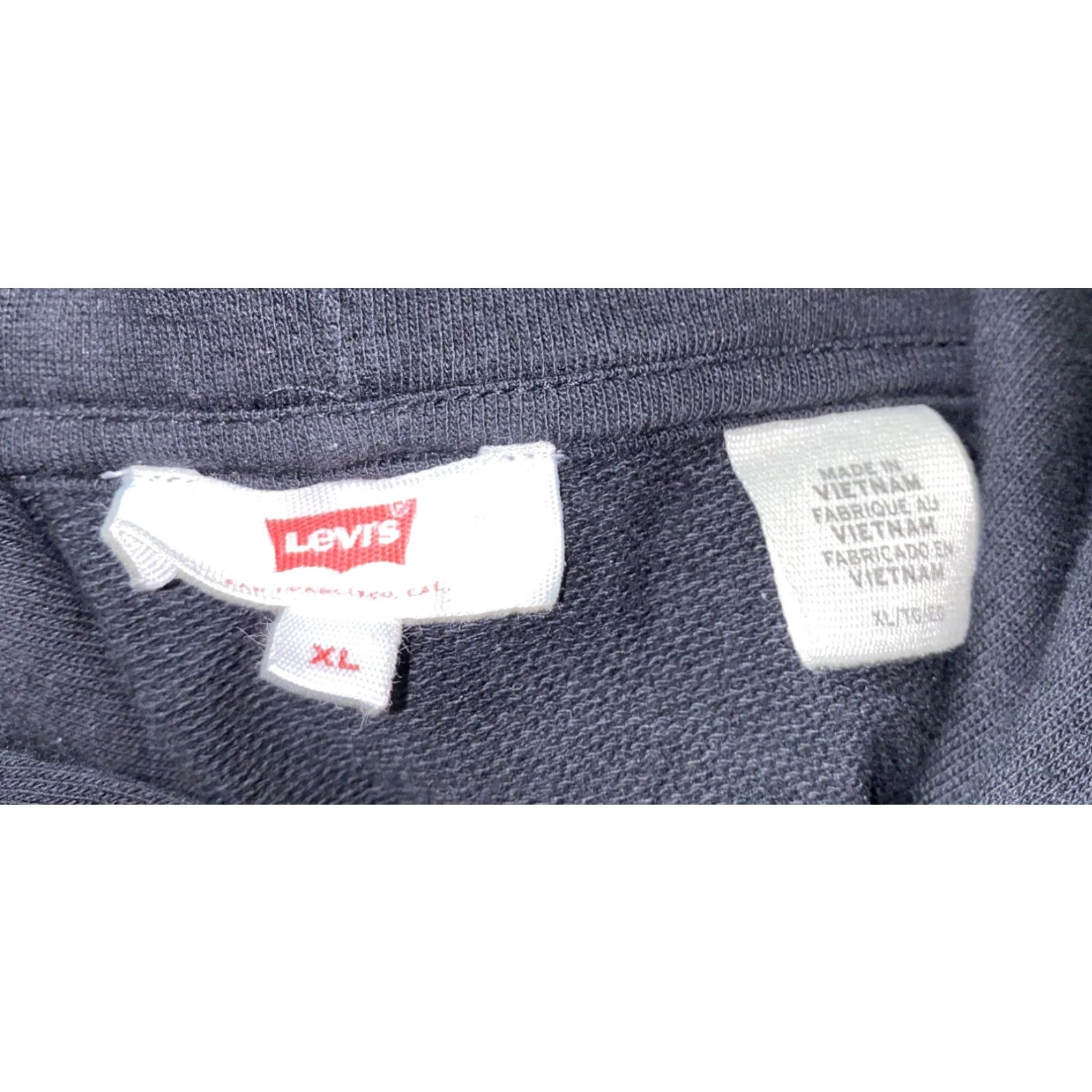 Levi's Levi’s Hoodie Pullover Drawstring Black XL Mens Size US XL / EU 56 / 4 - 6 Thumbnail
