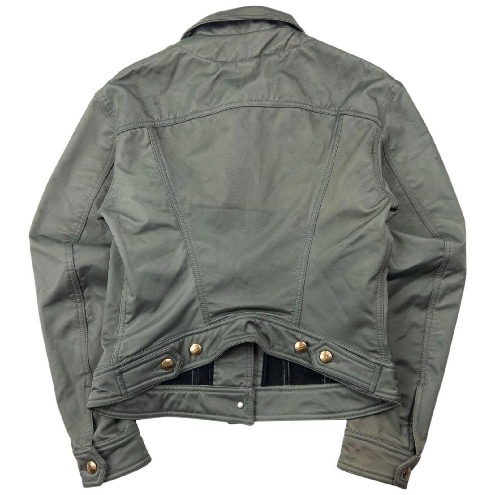 Katharine Hamnett London Vintage Katharine Hamnett Cropped Button Up Jacket Size S Size S / US 4 / IT 40 - 2 Thumbnail