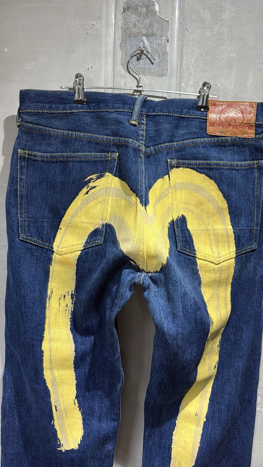 Evisu EVISU Lot 0001 Hand-Painted Seagull Denim Size US 36 / EU 52 - 18 Thumbnail