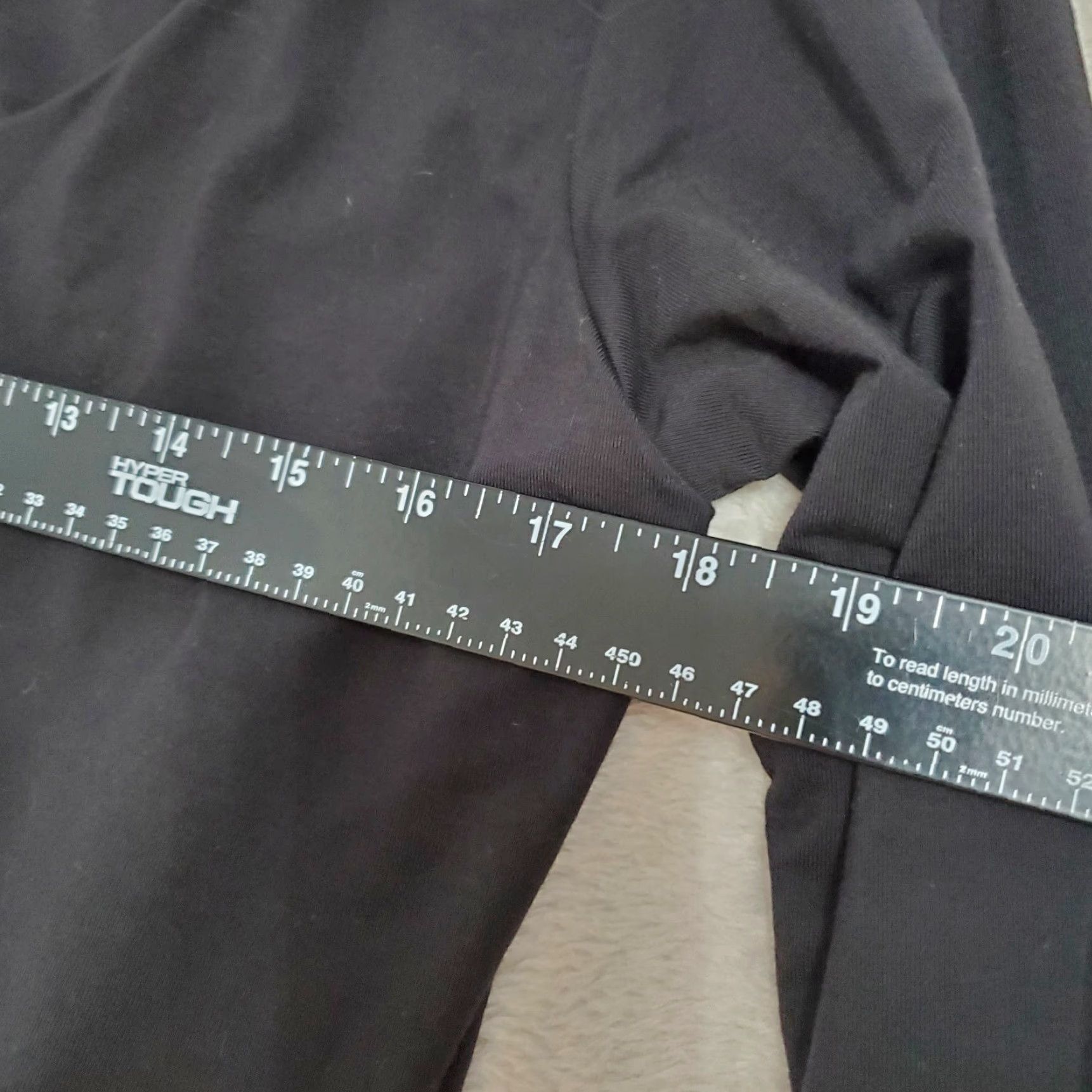 Vintage VINTAGE Hatch Maternity Midi Dress Bodycon Black Long Sleeve Built in Bra Stretch L Size L / US 10 / IT 46 - 7 Thumbnail