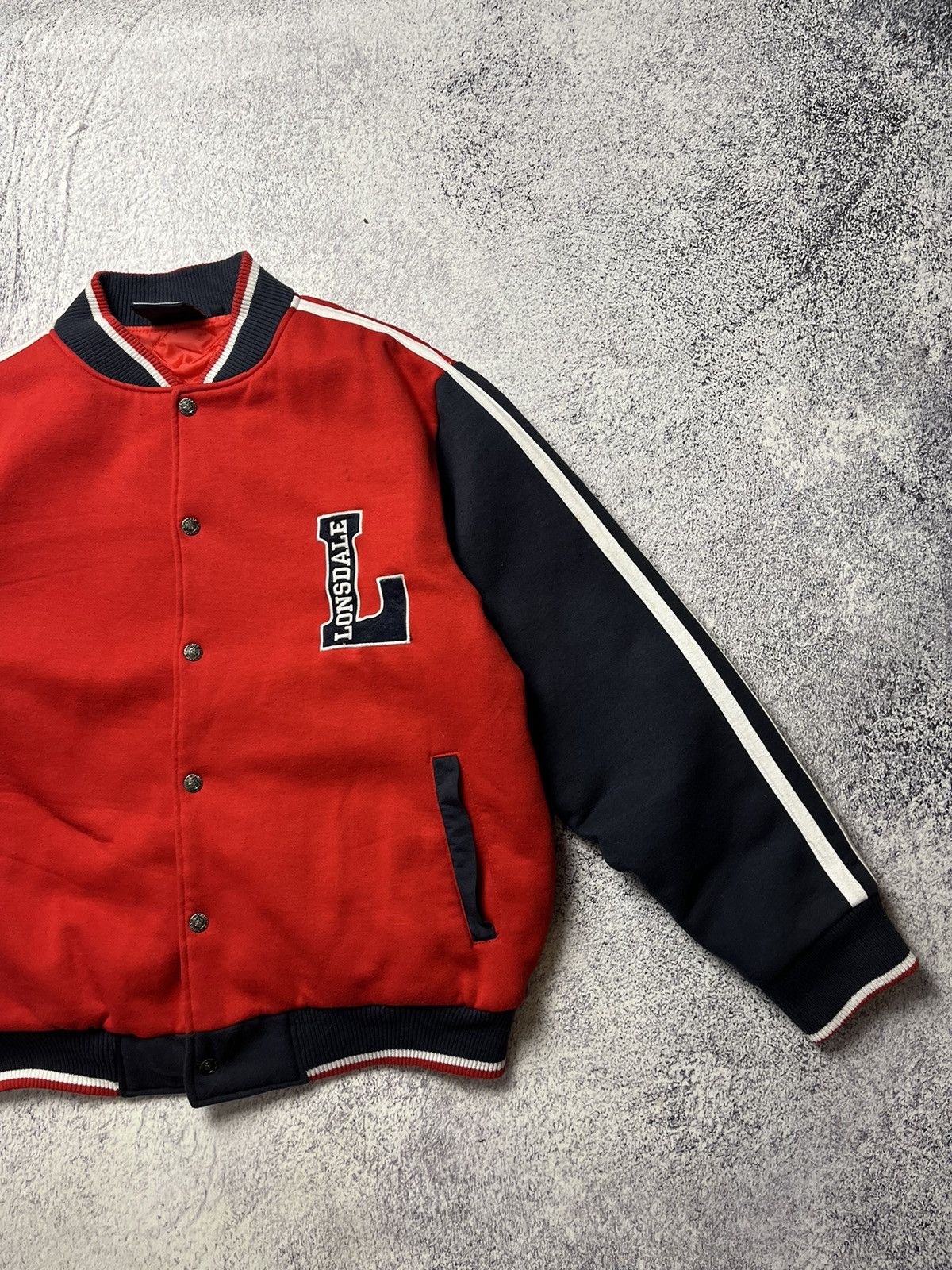 Lonsdale VINTAGE Rare Lonsdale London Streetwear Bomber Jacket MA1 Size US M / EU 48-50 / 2 - 3 Thumbnail