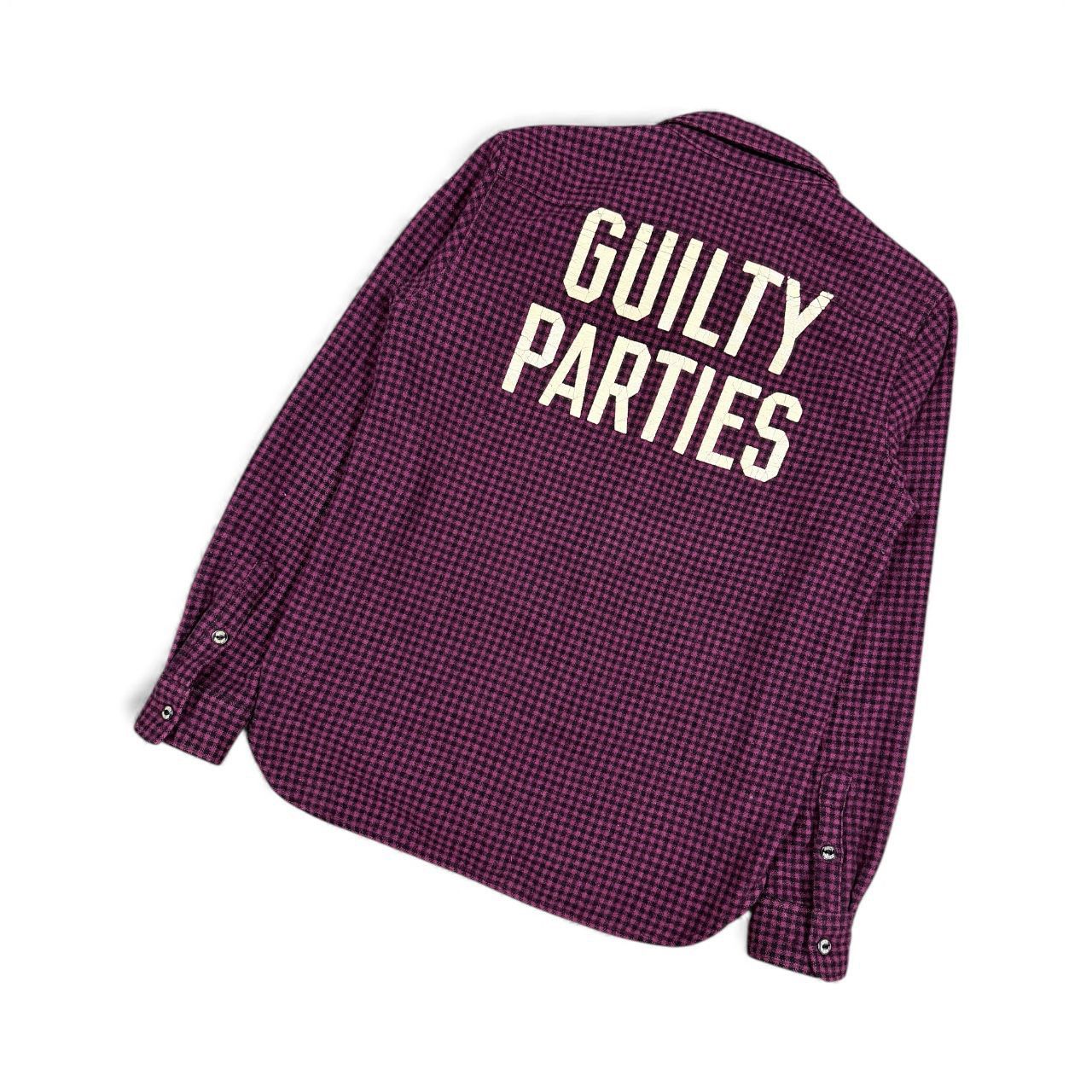 Wacko Maria Wacko Maria Guilty Parties painted Houndstooth flannel Red Size US M / EU 48-50 / 2 - 15 Thumbnail