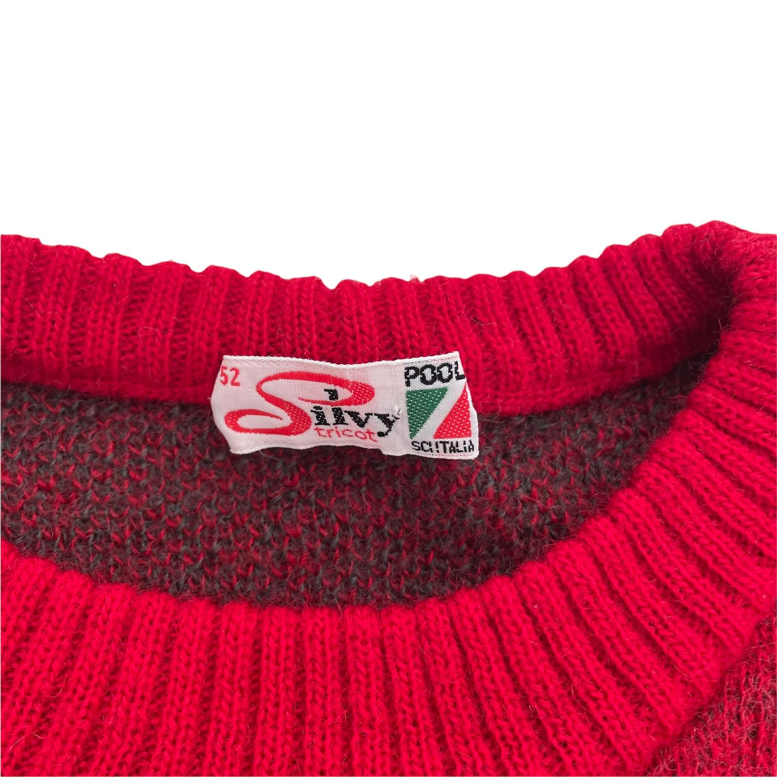 Vintage 100% Wool Vintage 70s Silvy Italian Sweater Size US M / EU 48-50 / 2 - 3 Thumbnail