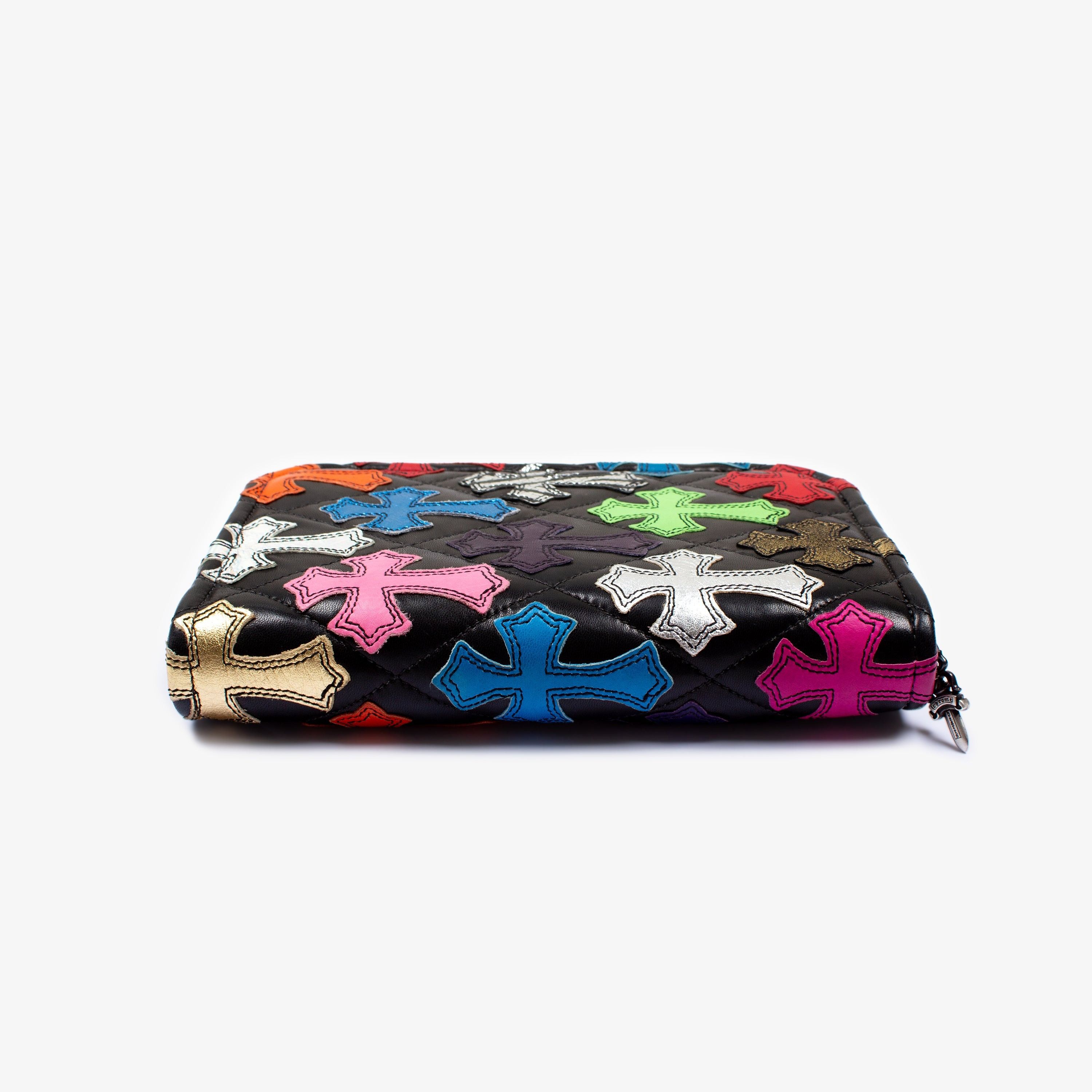 Chrome Hearts CHROME HEARTS MULTI CROSS PATCH ZIP WALLET Size ONE SIZE - 5 Thumbnail