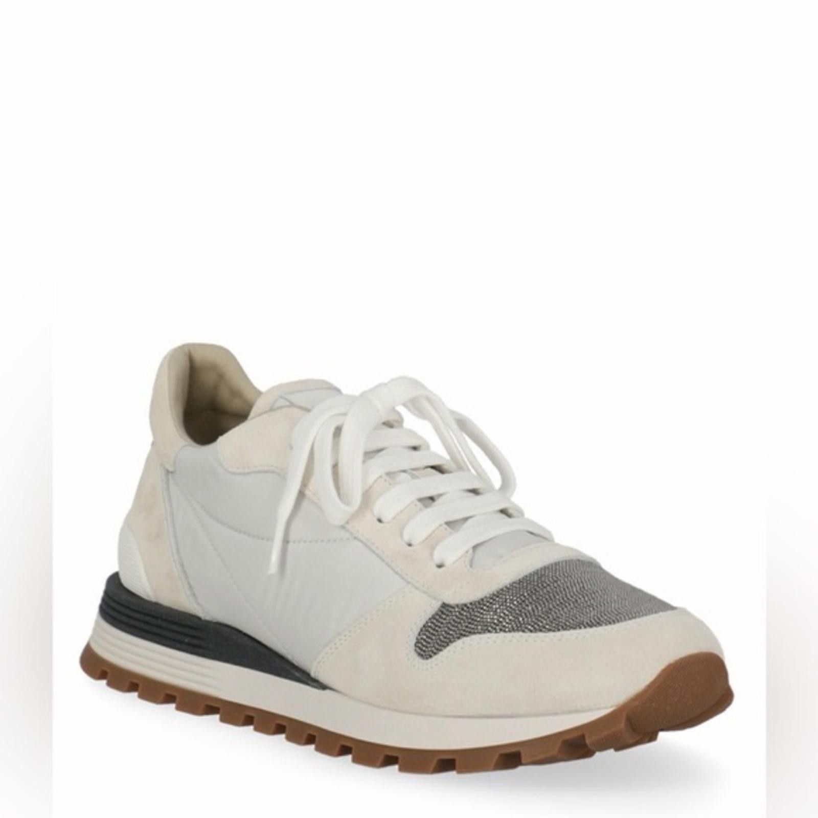 Brunello Cucinelli Brunello Cucinelli Sneakers Monilli Shoes Authentic Sz 39 Size US 8.5 / IT 38.5 - 1 Thumbnail