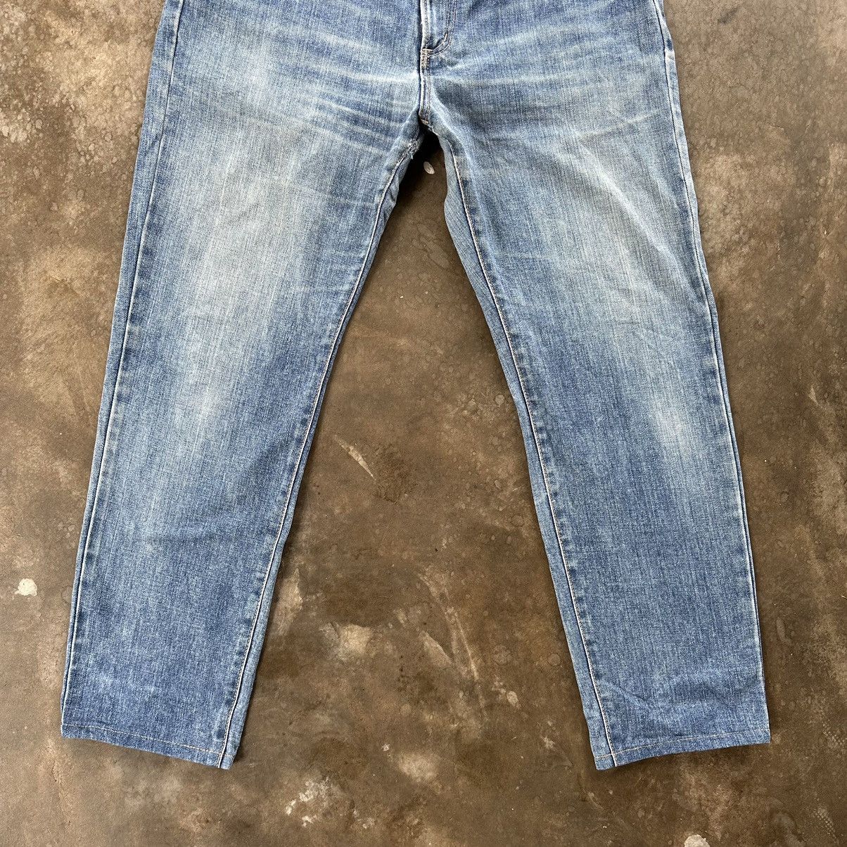 Japanese Brand Vintage Edwin Distressed Faded Denim Jean Pant W36 Size US 36 / EU 52 - 2 Thumbnail