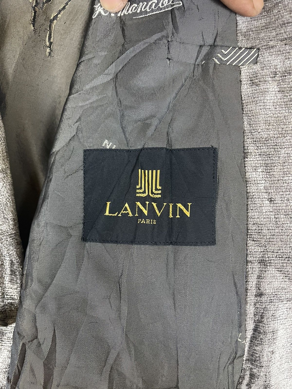 Designer × Lanvin × Vintage LANVIN PARIS CUDUROY JACKET Size US M / EU 48-50 / 2 - 11 Thumbnail
