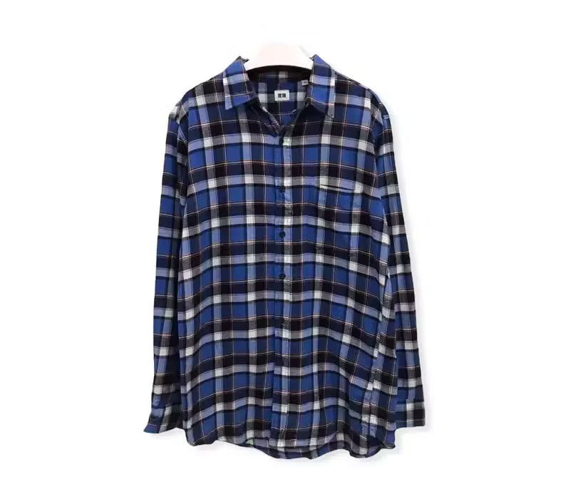 Vintage Japanese Brand Uniqlo Flannel Shirt Size US L / EU 52-54 / 3 - 1 Thumbnail