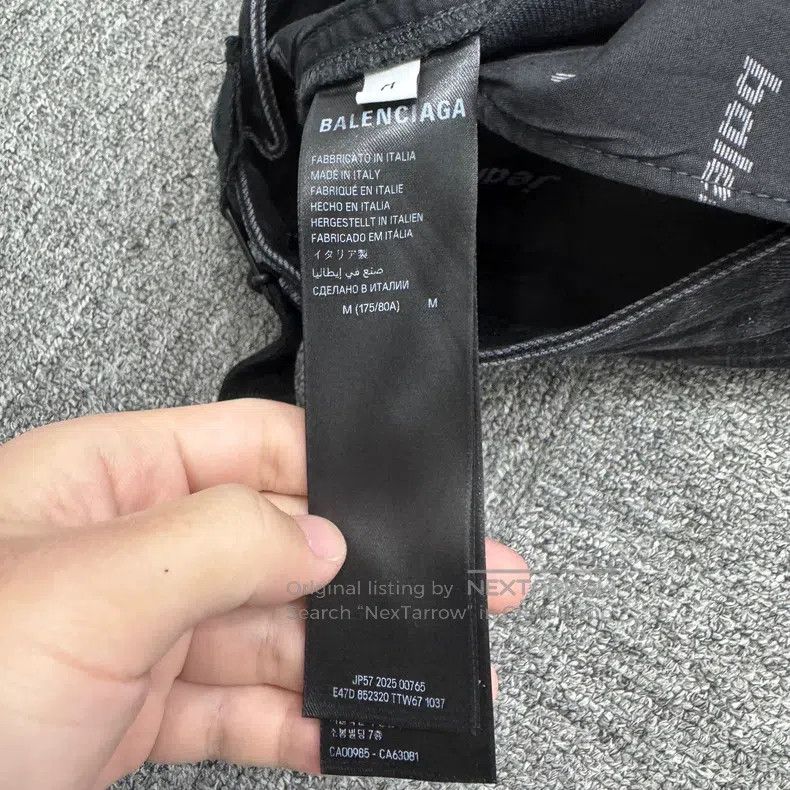 Balenciaga Balenciaga size M Distressed Jeans Size US 27 - 3 Thumbnail