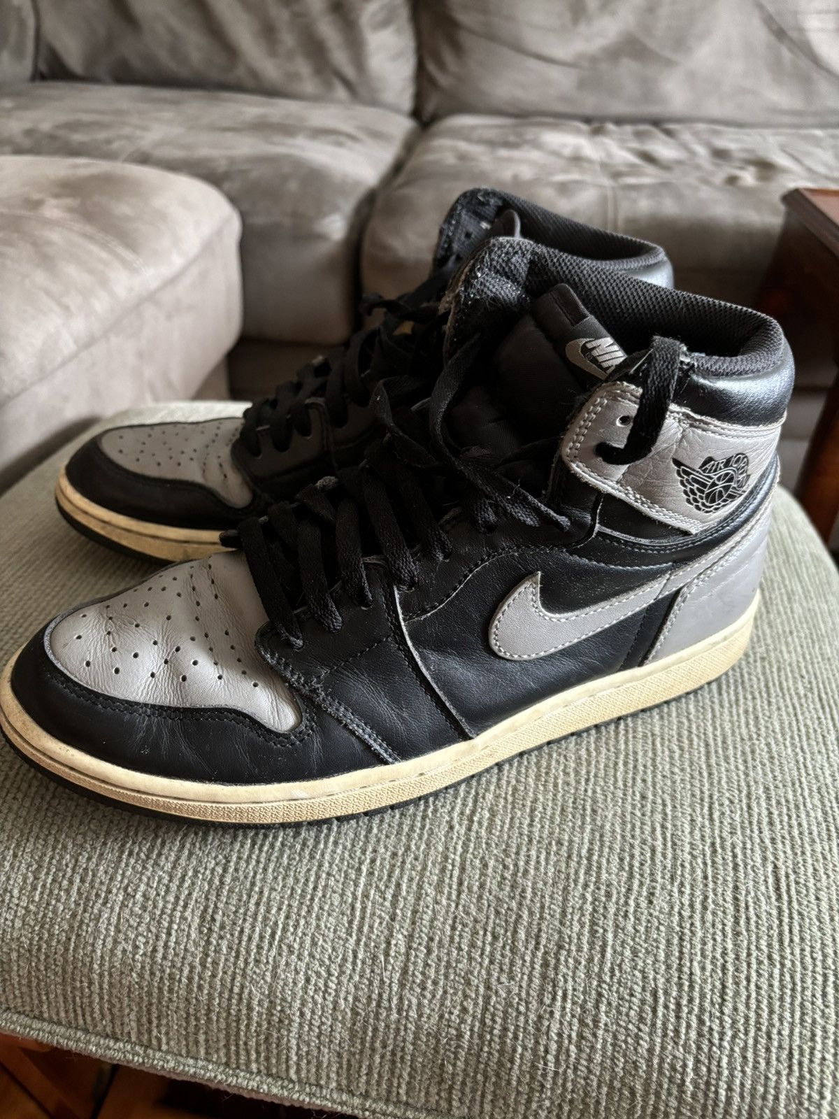 Jordan Brand Jordan 1 Retro High “Shadow” 2018 Size US 10 / EU 43 - 4 Thumbnail
