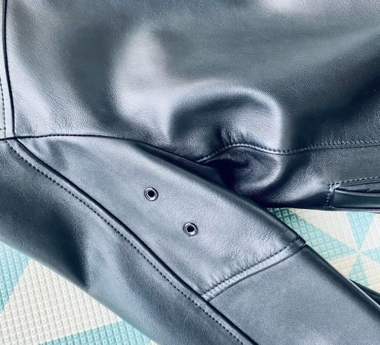 Saint Laurent Paris × Yves Saint Laurent Saint Laurent slp13ss First Year Flying Jacket Leather Size US S / EU 44-46 / 1 - 22 Thumbnail