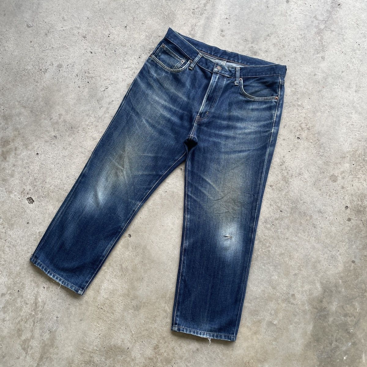 Edwin Vintage Edwin 503 Denim Faded Jeans Pants W34x25 Size US 34 / EU 50 - 2 Thumbnail