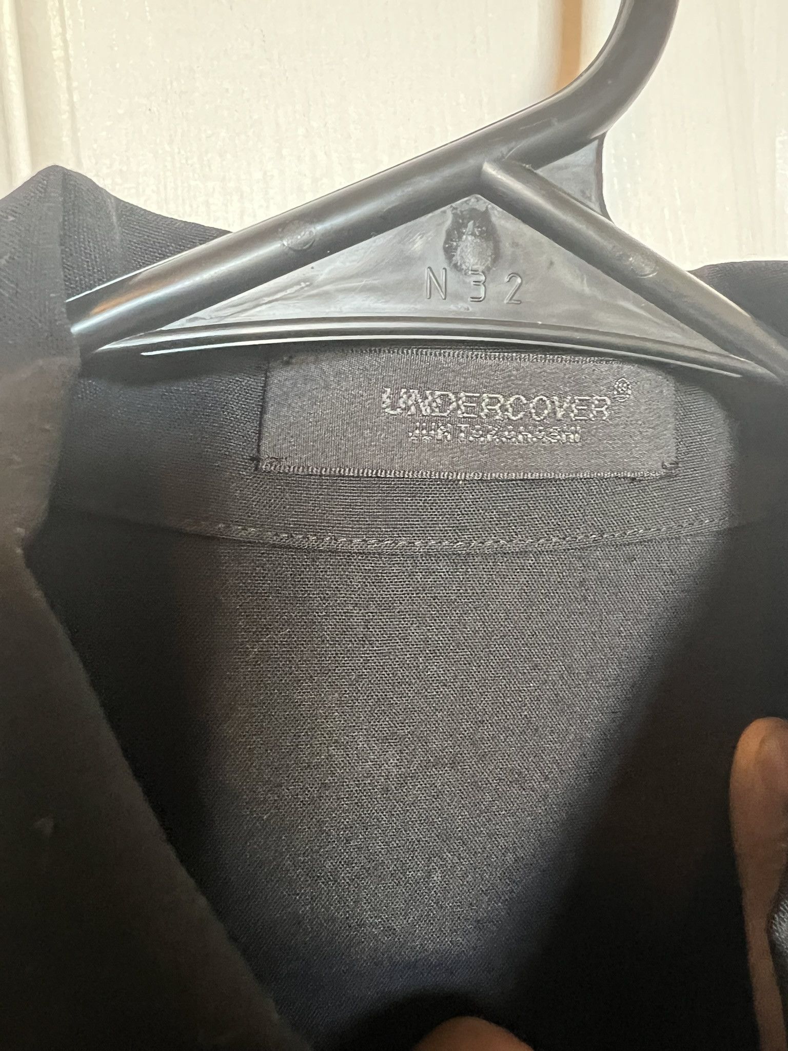 Undercover Undercover SS20 Wool Spider Web Button Up sz 2 Size US M / EU 48-50 / 2 - 6 Thumbnail