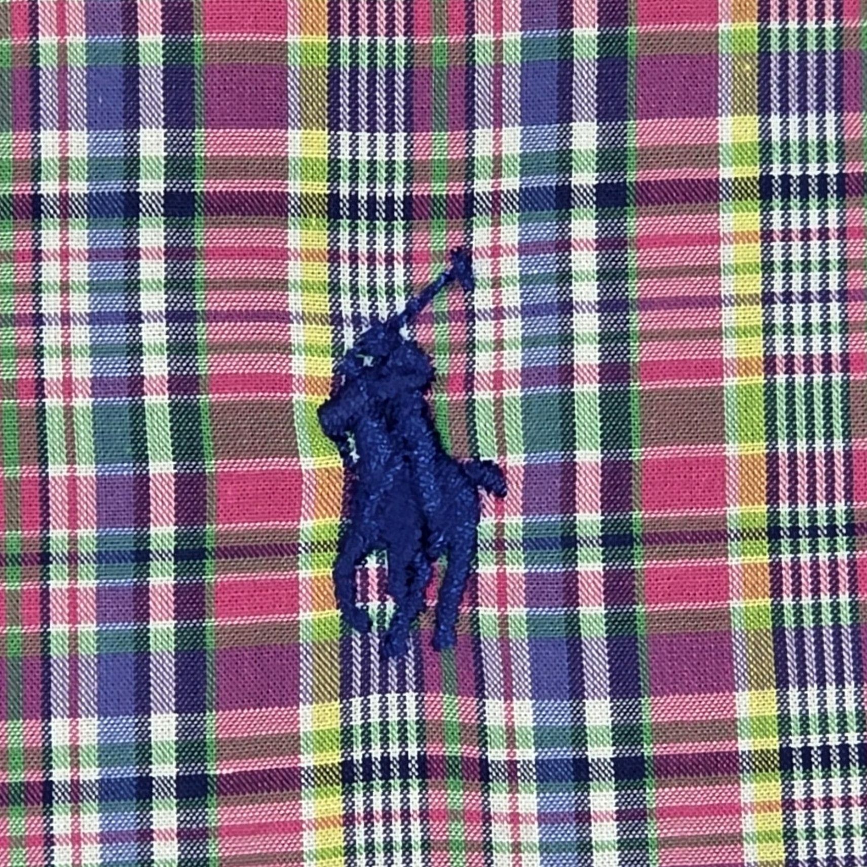 Polo Ralph Lauren Polo Ralph Lauren Button-Up Shirt Multicolor Plaid Poplin Long Sleeve Mens 3XB Big & Tall Button-Down OCBD Polo Shirt Size US XXL / EU 58 / 5 - 7 Thumbnail