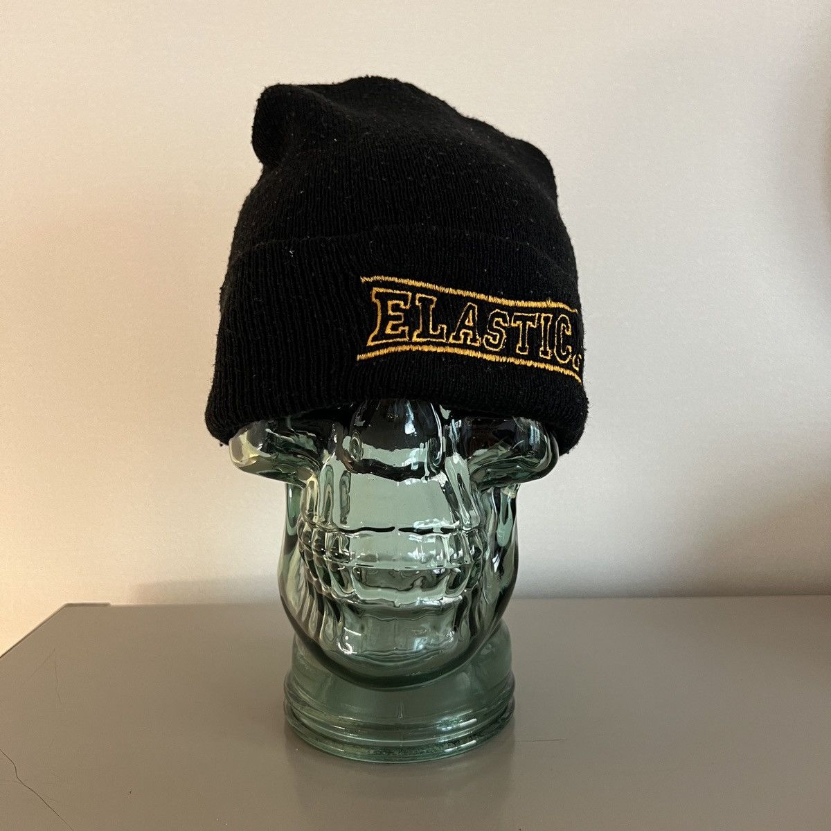 Other Vintage 90s ELASTICA Band Logo Beanie Size ONE SIZE - 4 Thumbnail