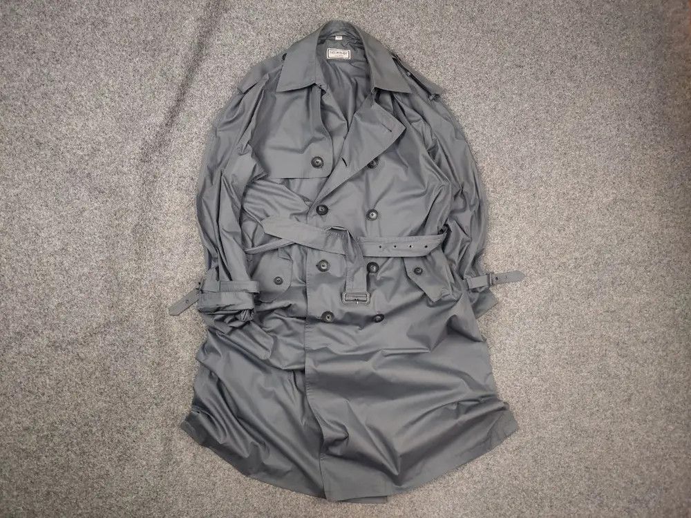 Yves Saint Laurent Vintage 80's Archive Yves Saint Laurent trench coat Jacket Size US L / EU 52-54 / 3 - 1 Thumbnail
