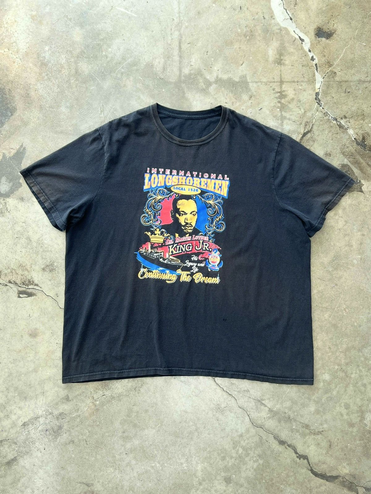 Vintage Vintage Martin Luther King International Long Shore Tee XXL Size US XXL / EU 58 / 5 - 2 Thumbnail