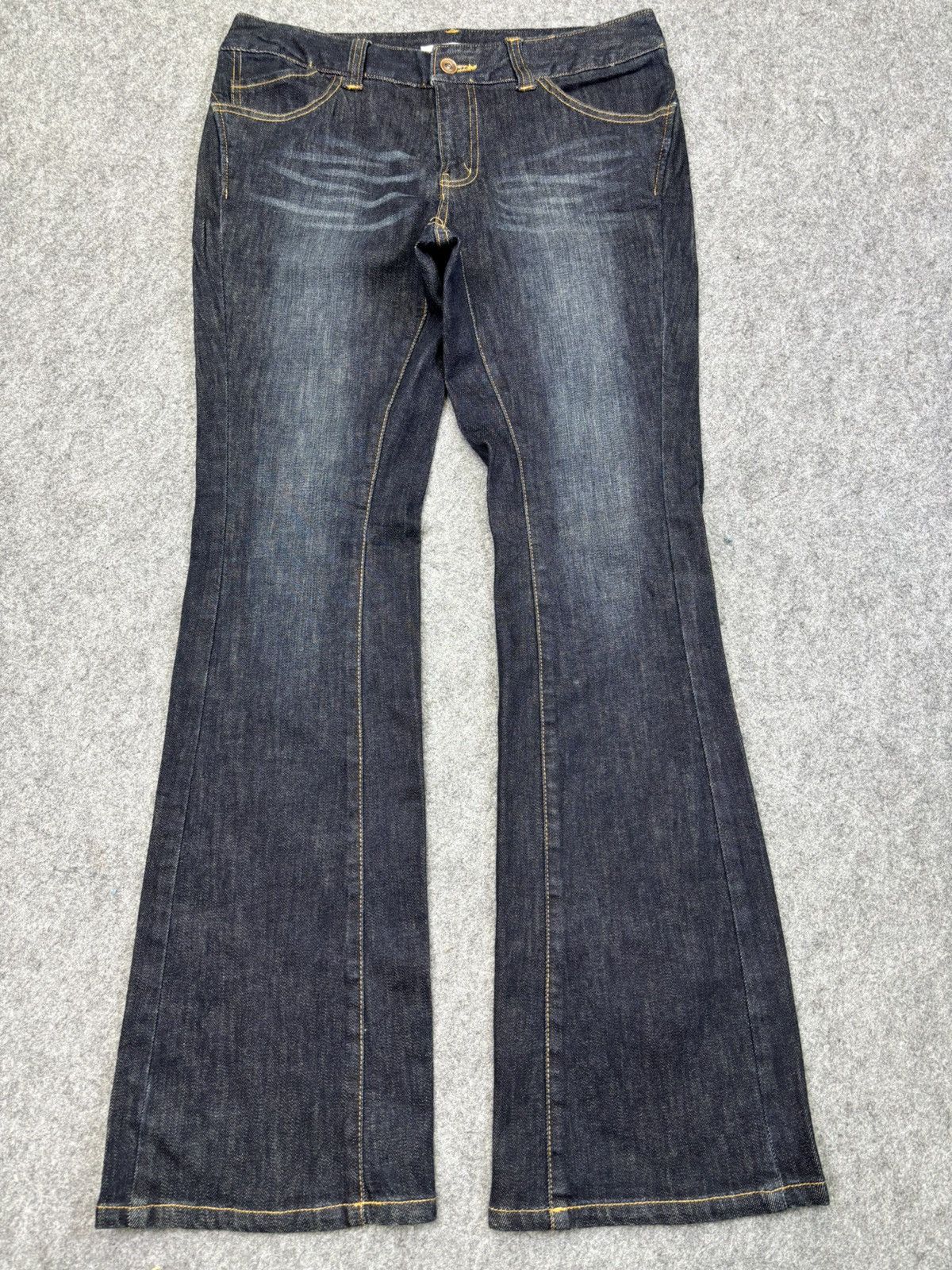 Japanese Brand Flare💥Edelweiss Flare Denim F861 Size 32" / US 10 / IT 46 - 16 Thumbnail