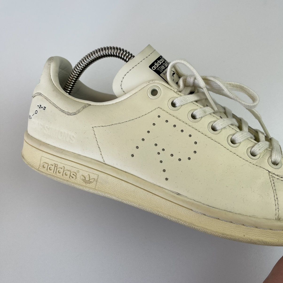 Adidas × Raf Simons Adidas by RAF Simon’s Stan Smith Shoes Cream White F34256 Size US 7.5 / EU 40-41 - 8 Thumbnail