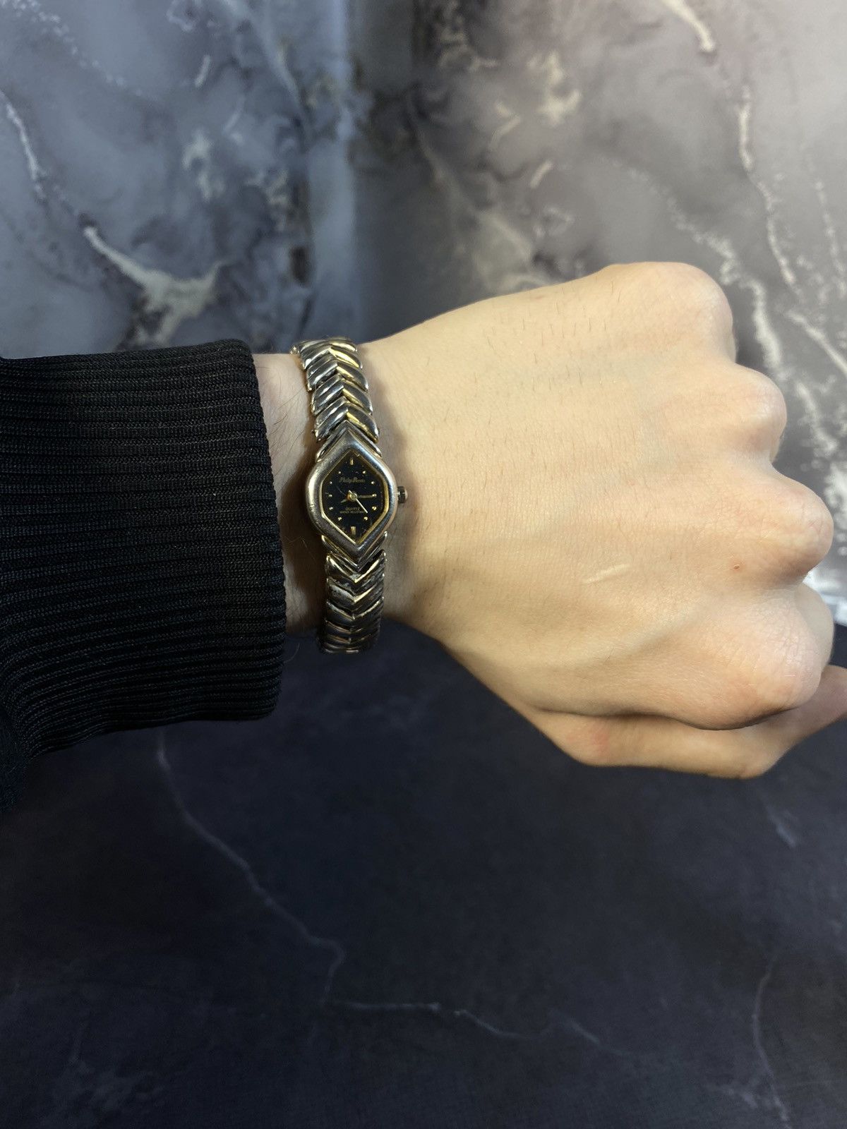 Vintage Philip Persio Watch with Bracelet Japanese Brand