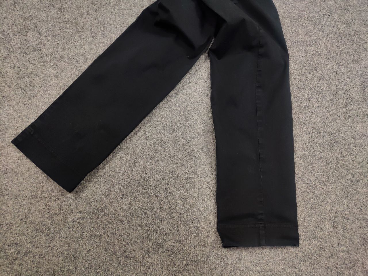 Rundholz Rundholz Black Label Ankle Cotton Elastane Black Zip Pants Size 40" / US 18 - 6 Thumbnail