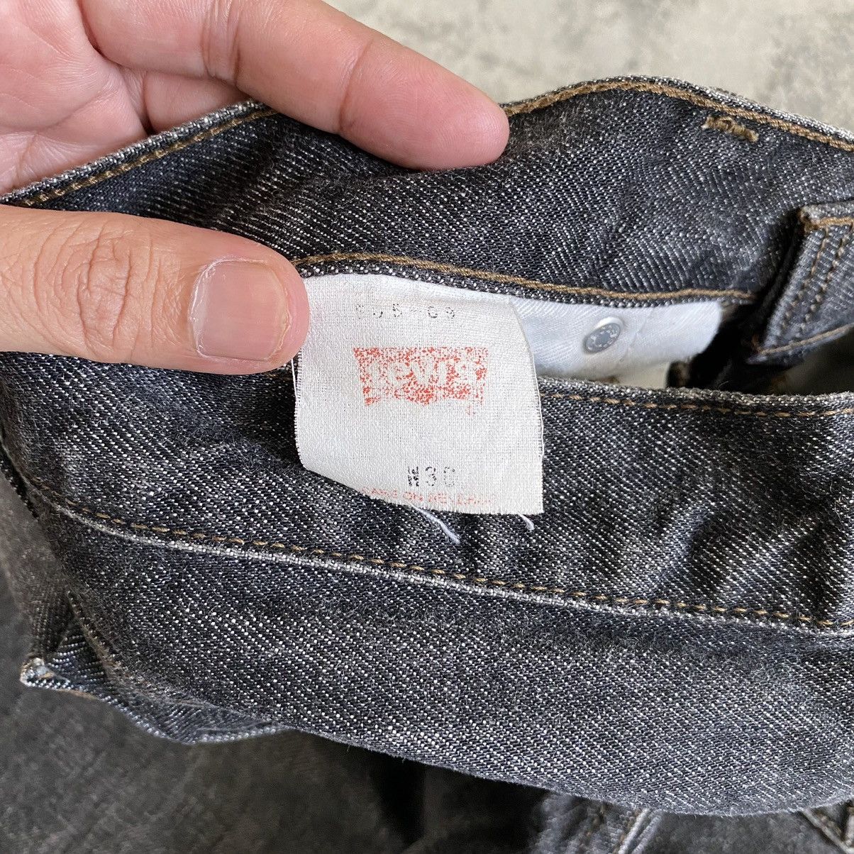 Levi's Vintage 90’s Levis 505 Washed Black Denim Jeans Size US 30 / EU 46 - 24 Thumbnail