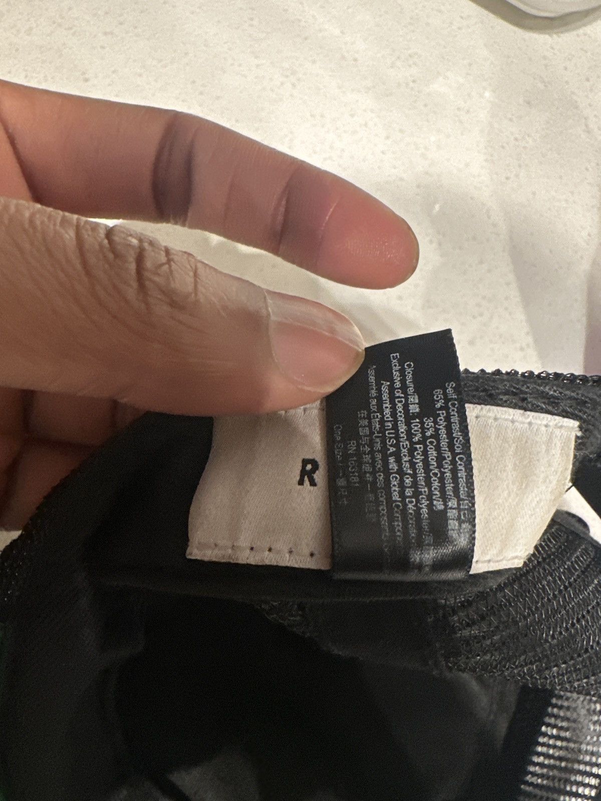 Rhude Rhude racing trucker hat Size ONE SIZE - 4 Thumbnail