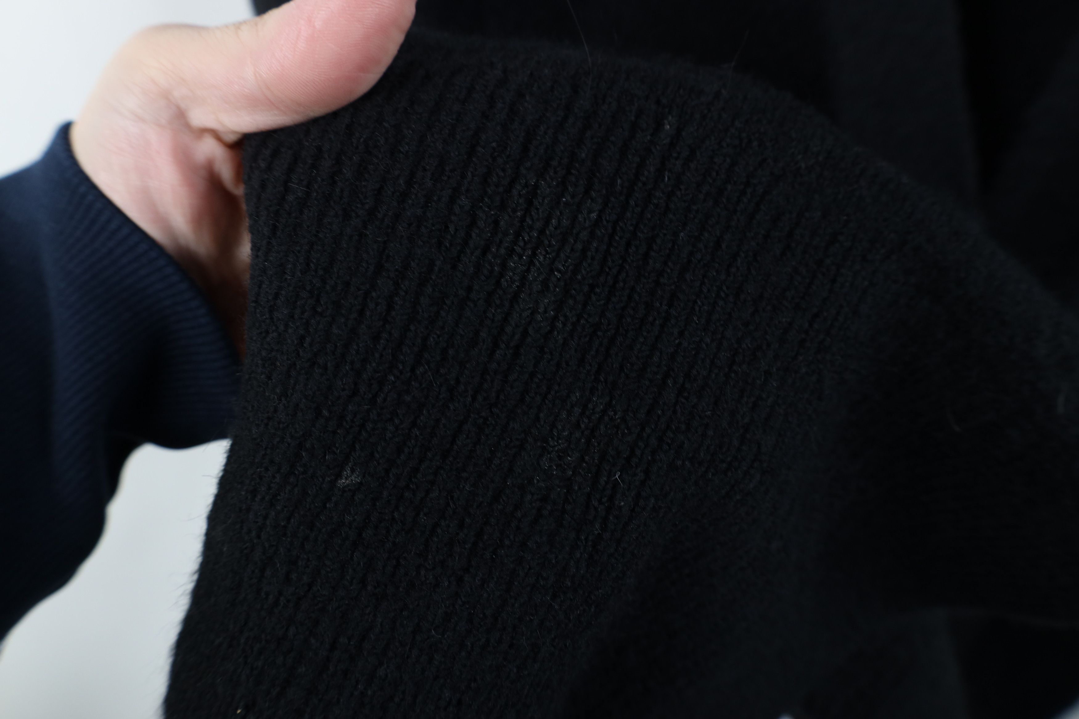 Madewell Madewell Blend Knit Kent Open Front Cardigan Sweater Black Size S / US 4 / IT 40 - 4 Thumbnail