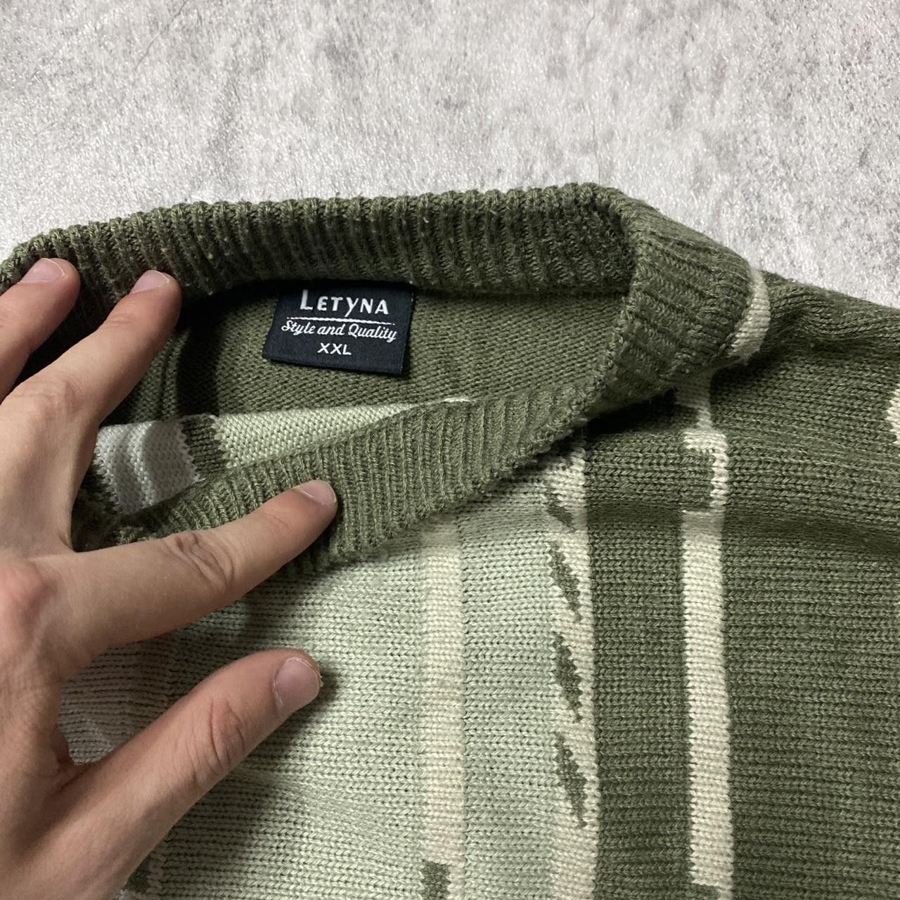 Other Retro green and black striped sweater #indie #skater Size US XXL / EU 58 / 5 - 4 Thumbnail