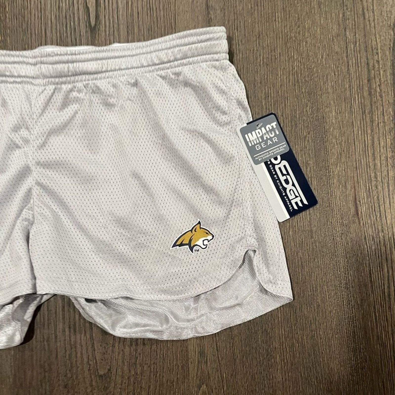 Vintage NWT Montana State Babcot Mesh Track Shorts - Size M Size 28" / US 6 / IT 42 - 2 Thumbnail