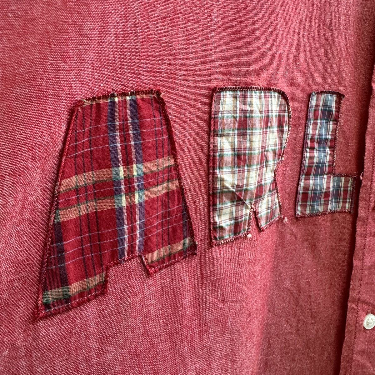 Karl Helmut Vintage Karl Helmut Patchwork Shirt Size US L / EU 52-54 / 3 - 6 Thumbnail