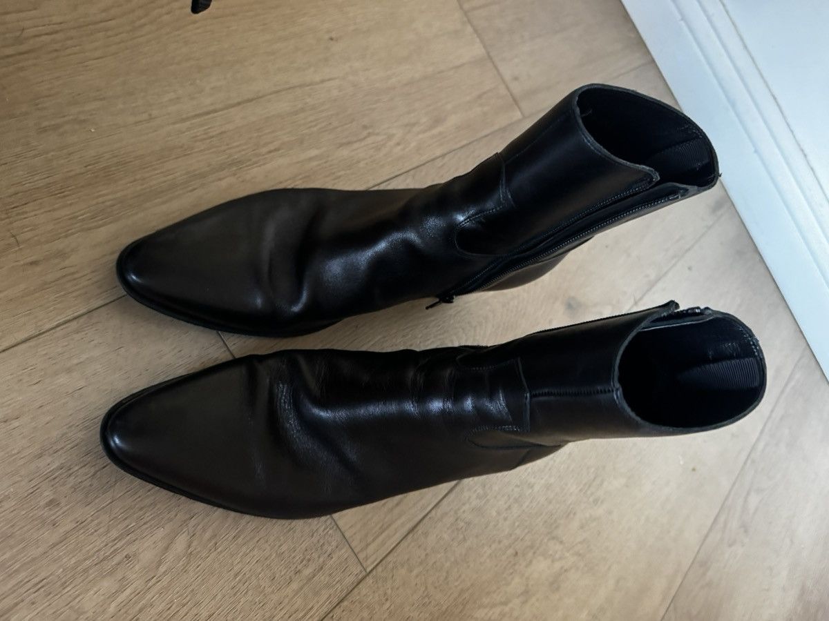 Celine Leather Jacno Boots Size US 10 / EU 43 - 8 Thumbnail