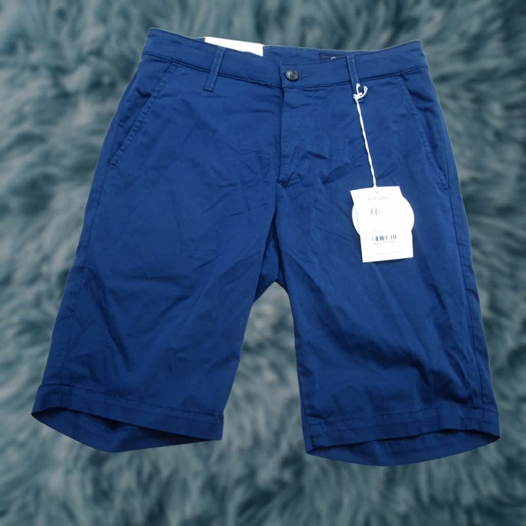 Griffin AG Adriano Goldschmied Shorts Mens 28 Blue Griffin Relaxed Chino Preppy Casual Size US 28 / EU 44 - 1 Thumbnail