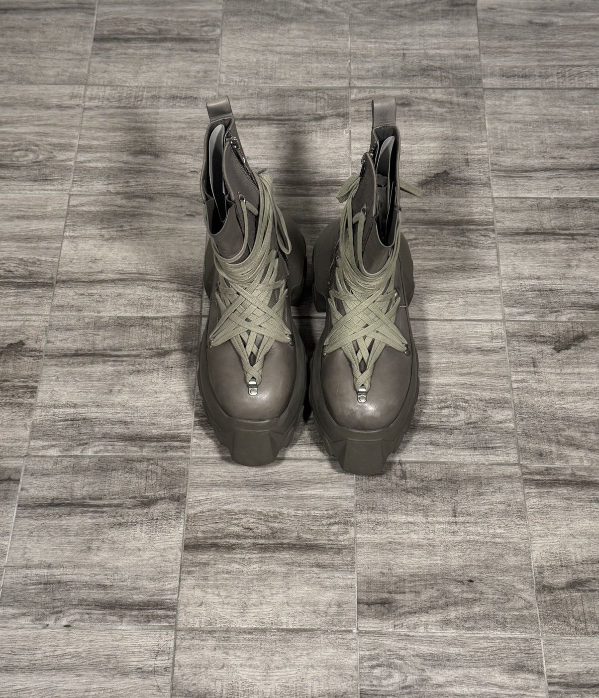 Rick Owens Megalaced Mega Tractor Size US 10.5 / EU 43-44 - 1 Thumbnail