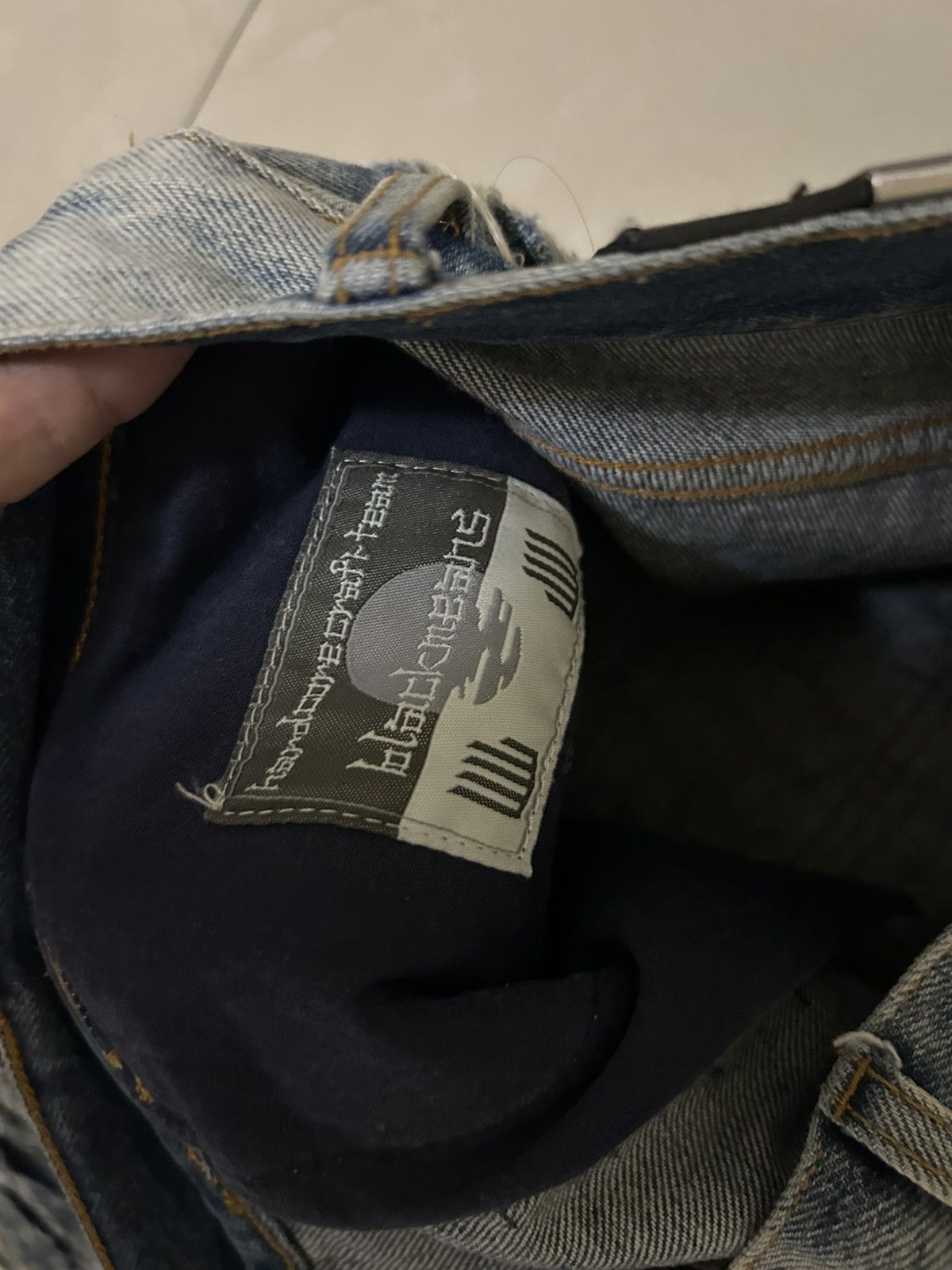 1017 ALYX 9SM × Blackmeans OG Alyx x Blackmeans Shredded Denim Size US 32 / EU 48 - 3 Thumbnail