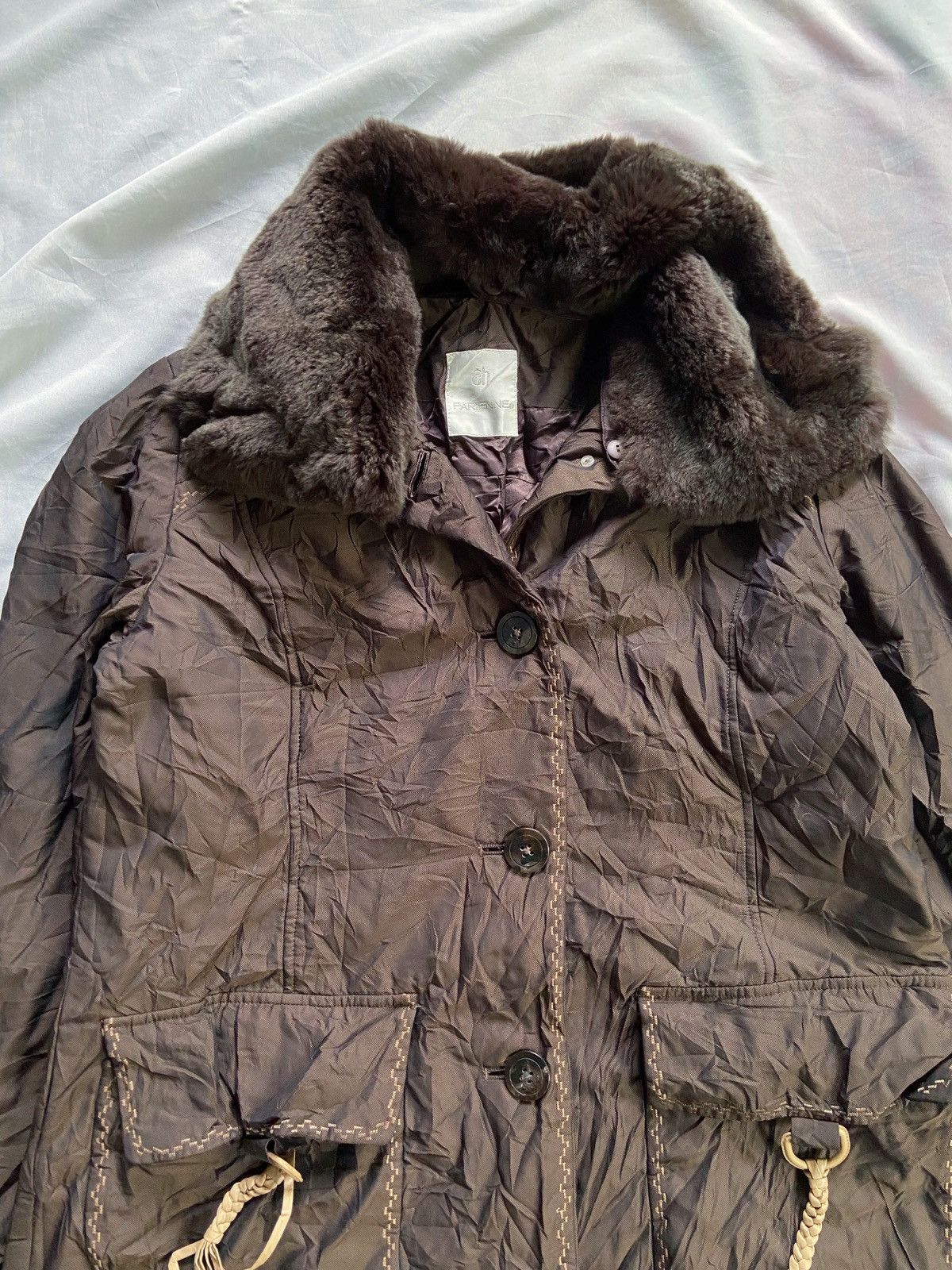 Japanese Brand JAPANESE PARIENNE COAT FUR JACKET Size US M / EU 48-50 / 2 - 4 Thumbnail