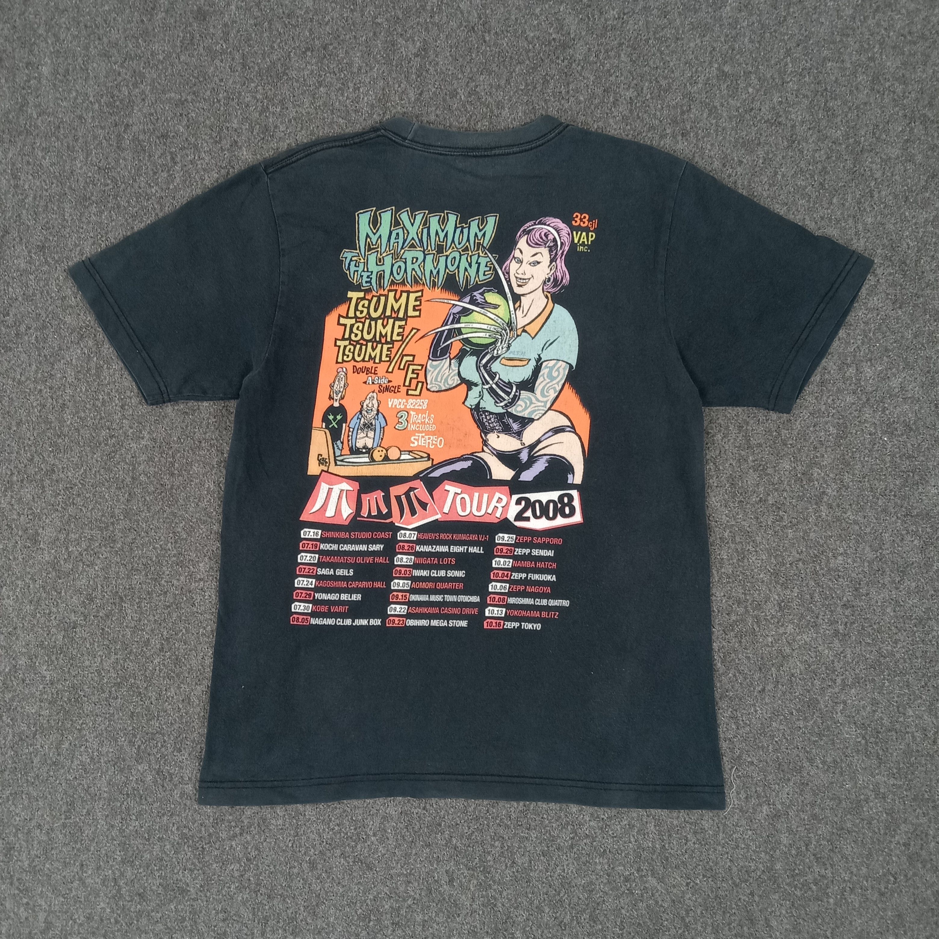 Band Tees × Vintage Maximum The Hormone Japanese Heavy Metal Band Tshirt Size US M / EU 48-50 / 2 - 1 Thumbnail