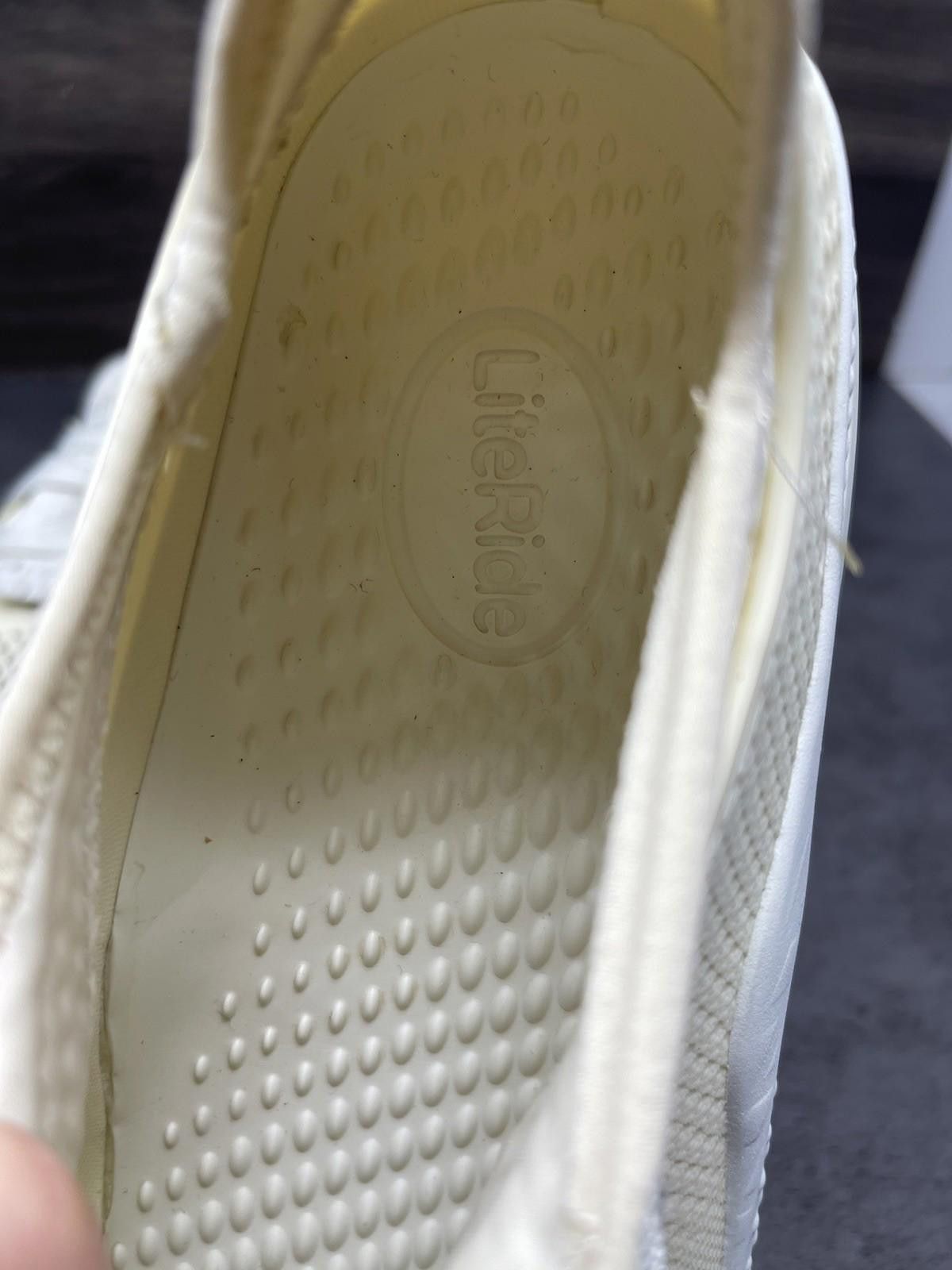 Crocs Crocs Ridelite 360 Pacer Shoes Mens Size 9 White Rubber Size US 9 / EU 42 - 10 Thumbnail