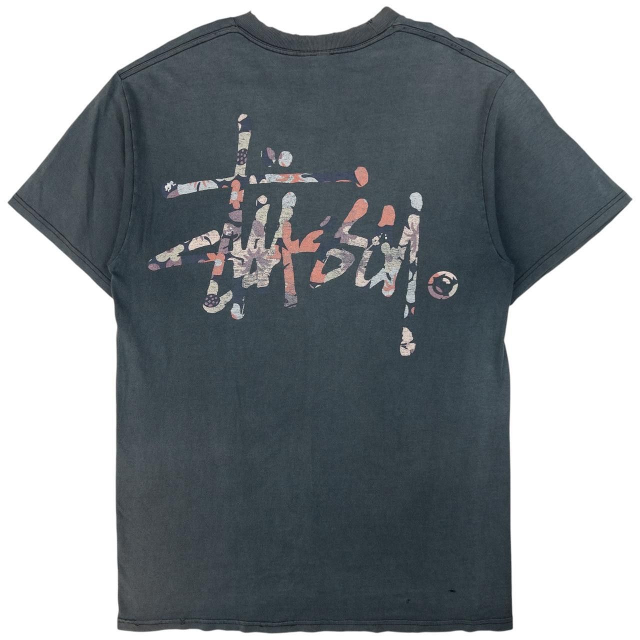 Stussy Vintage Stussy Okinawa Floral Graphic T Shirt Size M | Grailed