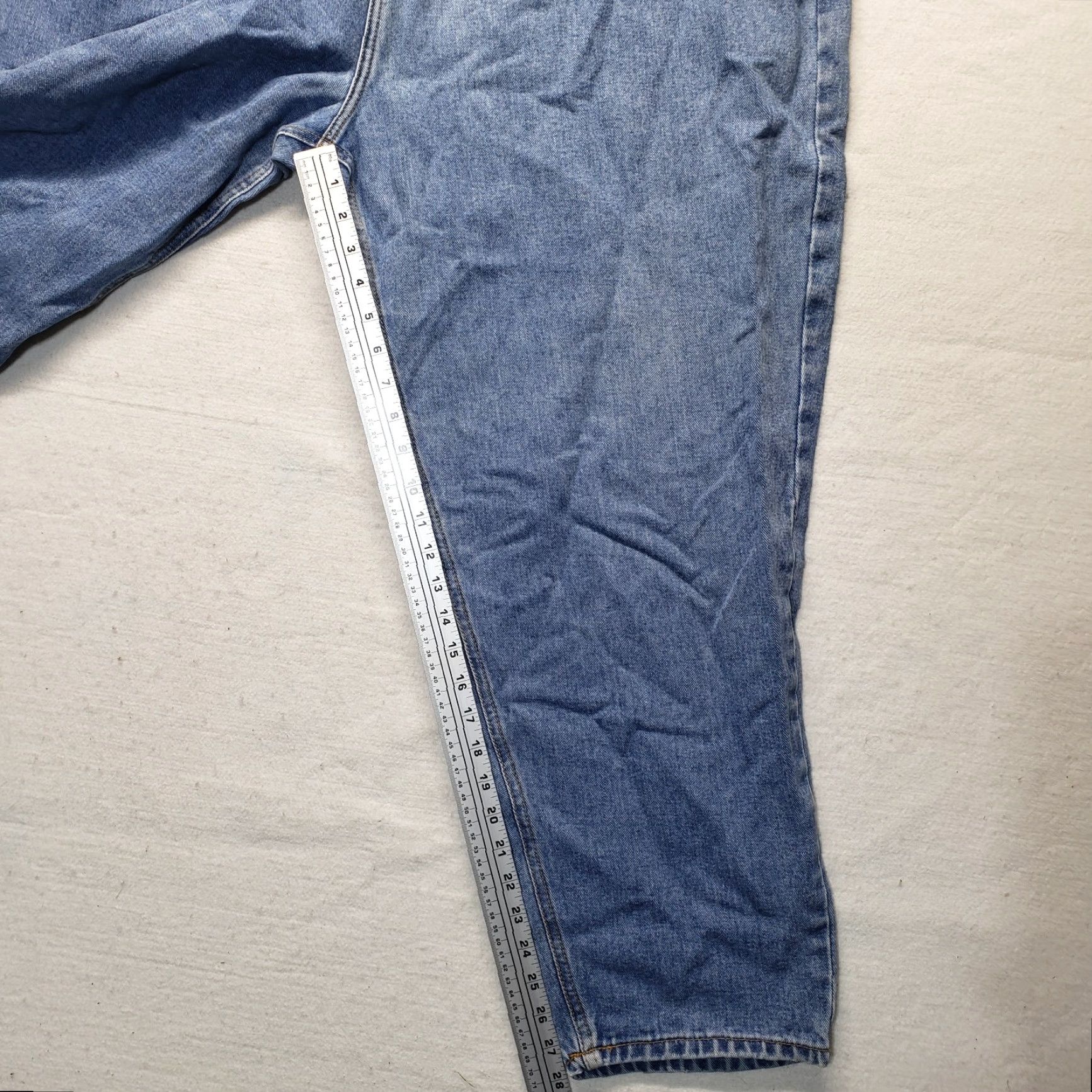 Vintage Carolina Blues Jeans Capri Denim Woman Plus Size 26W Blue Capri Pants Size 26" / US 2 / IT 38 - 6 Thumbnail