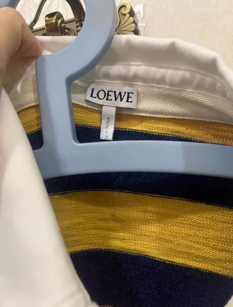 Loewe LOEWE Striped polo shirt Size L / US 10 / IT 46 - 4 Thumbnail