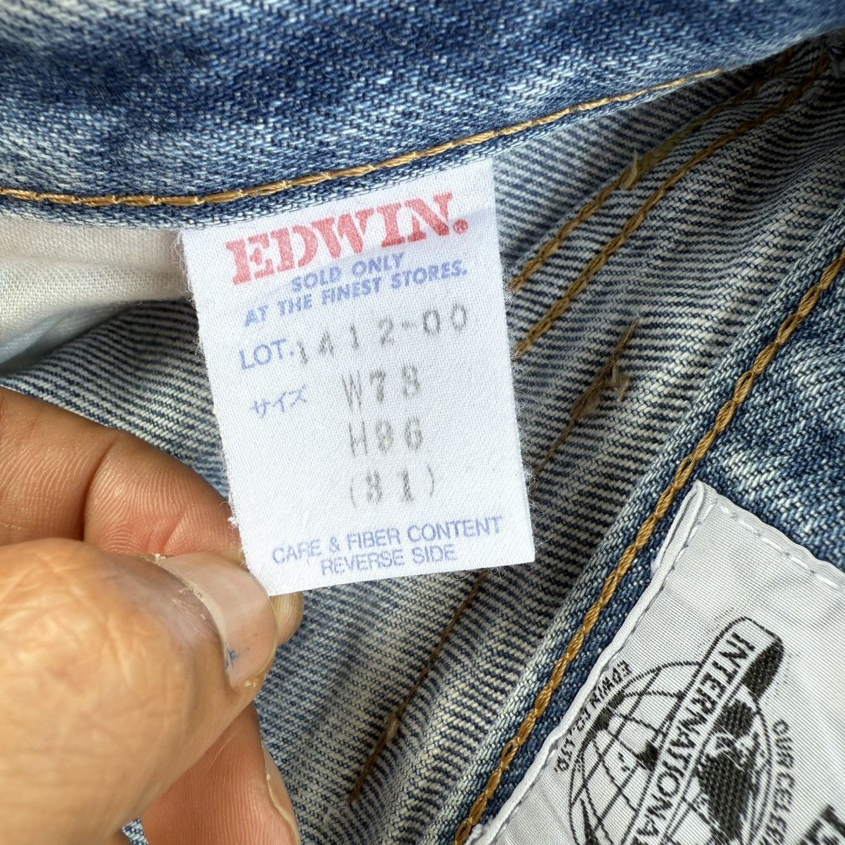 Edwin VINTAGE EDWIN FADED JEANS DENIM PANTS Size US 31 - 12 Thumbnail