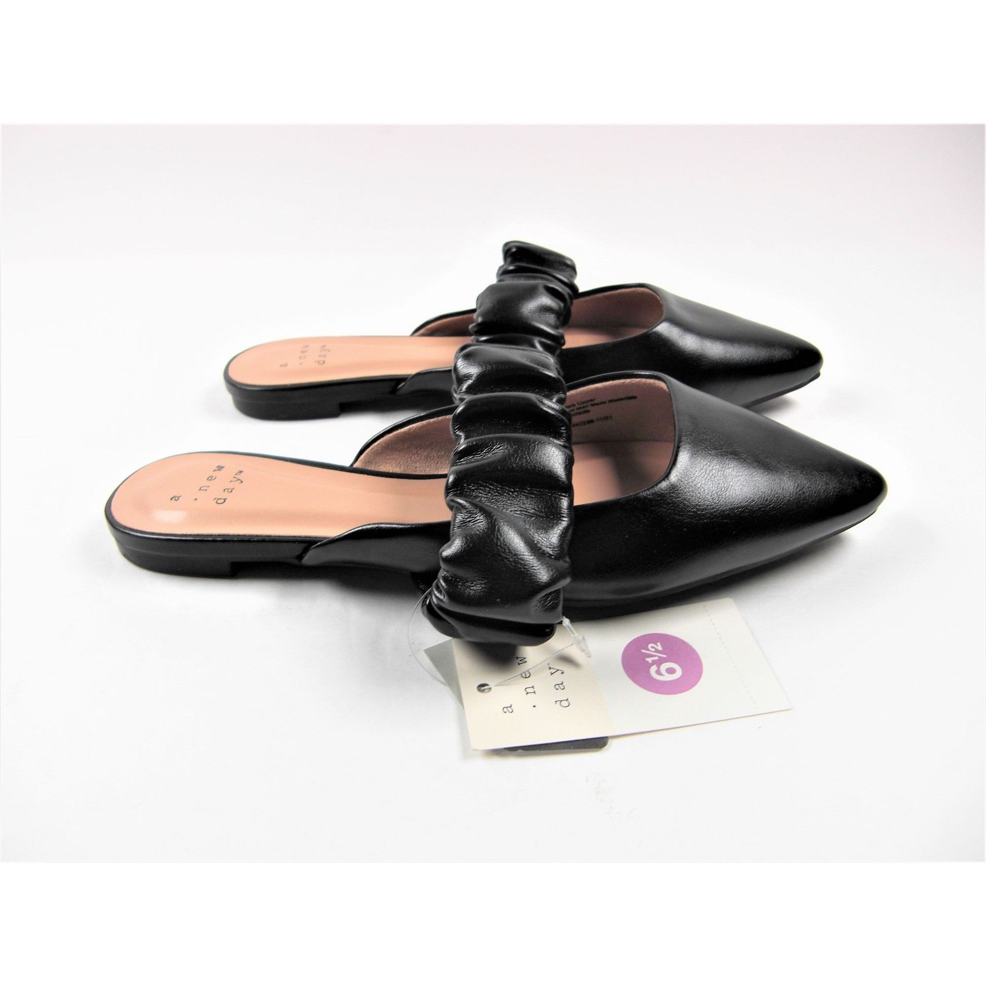 Other A New Day Women's Slides Sandals "CELESTE" Black Shoes Size Size US 6.5 / IT 36.5 - 5 Thumbnail