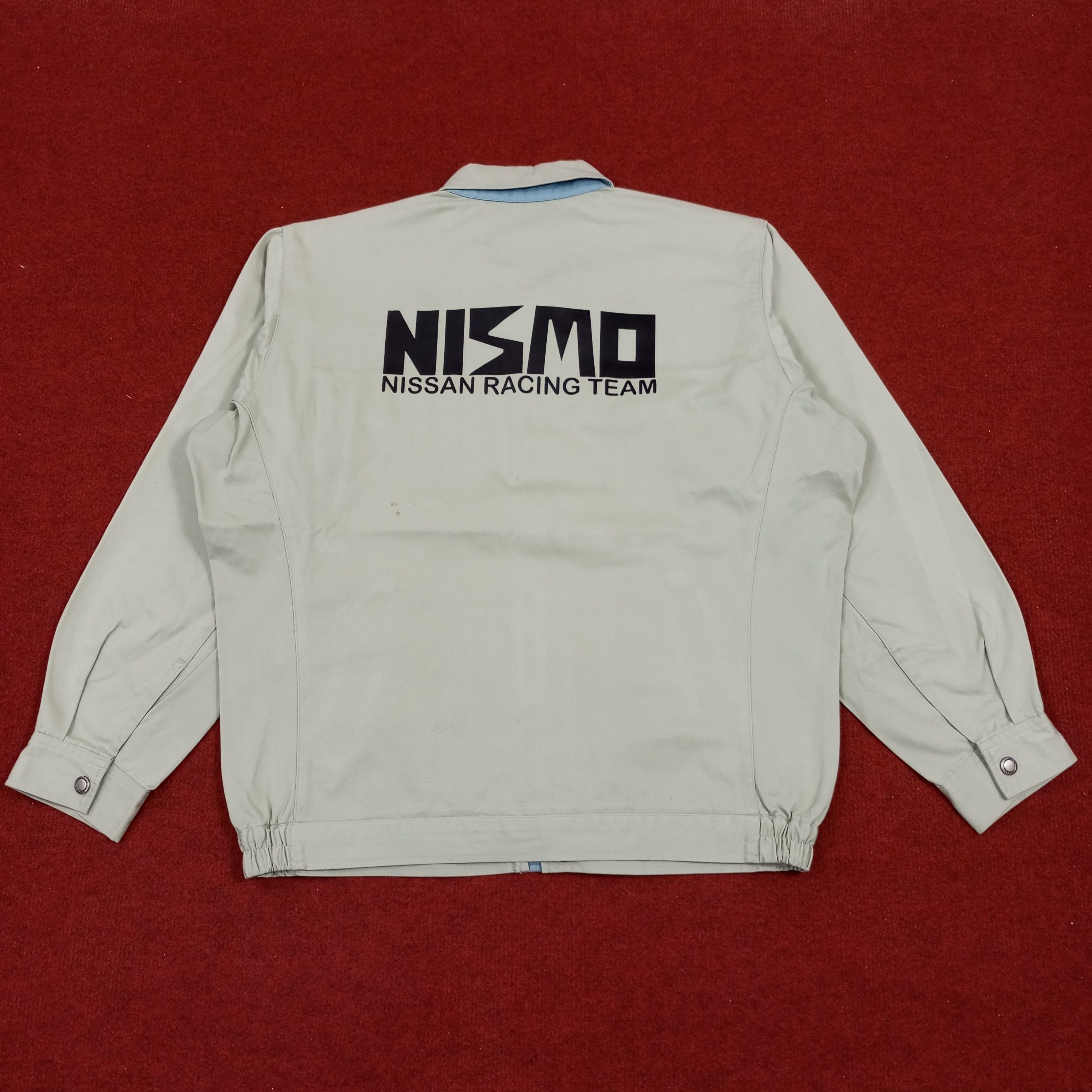 Japanese Brand × Vintage Nismo Nissan Racing Team Motorsports Custom Art Jacket Size US L / EU 52-54 / 3 - 1 Thumbnail