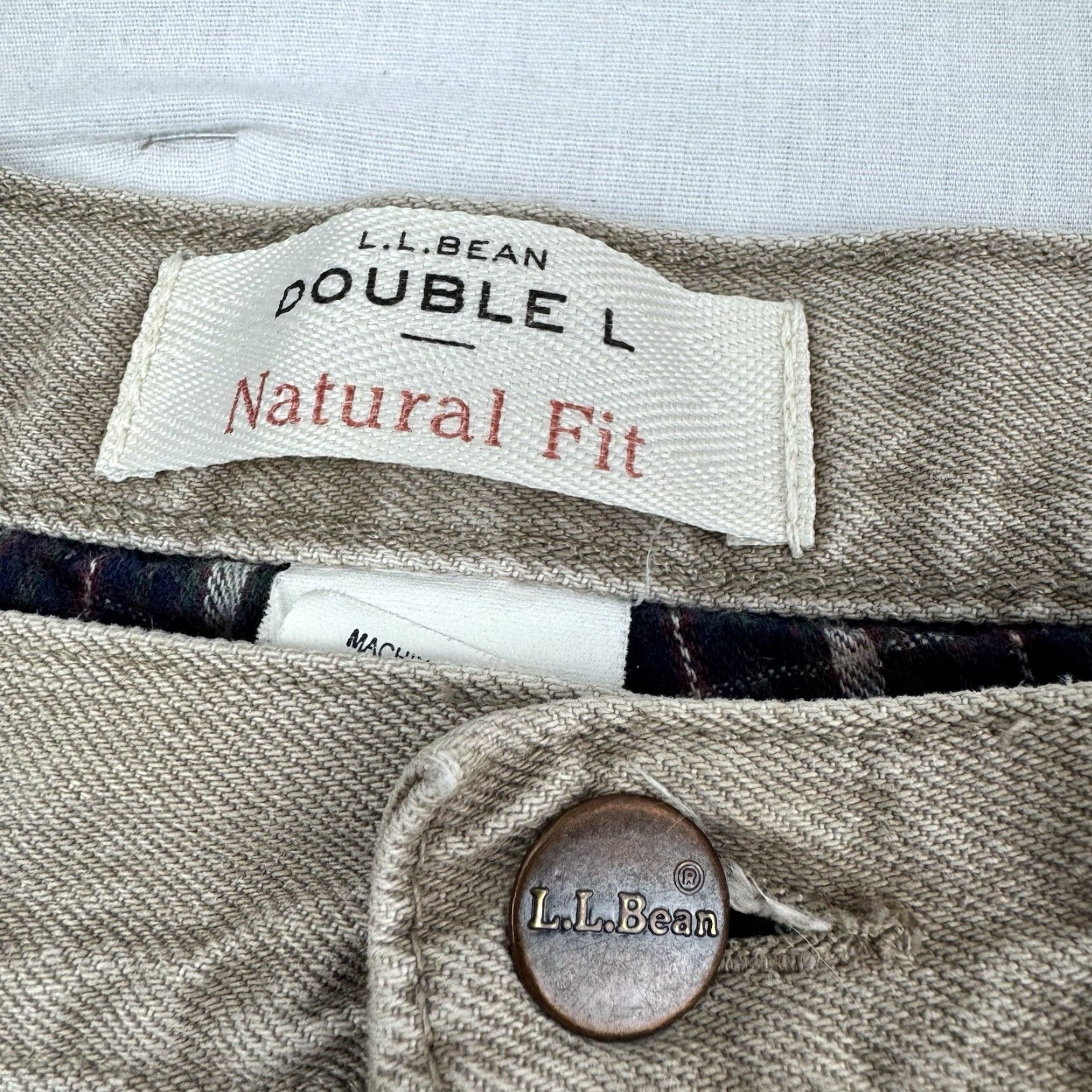 Vintage VINTAGE L.L. Bean Jeans Shirt? 38x32? (No) Size US 38 / EU 54 - 5 Thumbnail