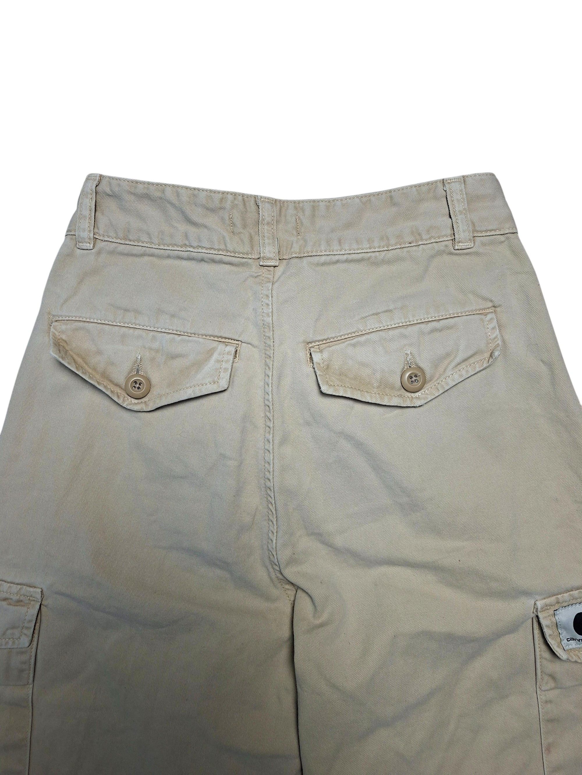 Carhartt Carhartt WIP Collins Pant High Waisted Cargo Trousers Size 25" / US 0 / IT 36 - 5 Thumbnail