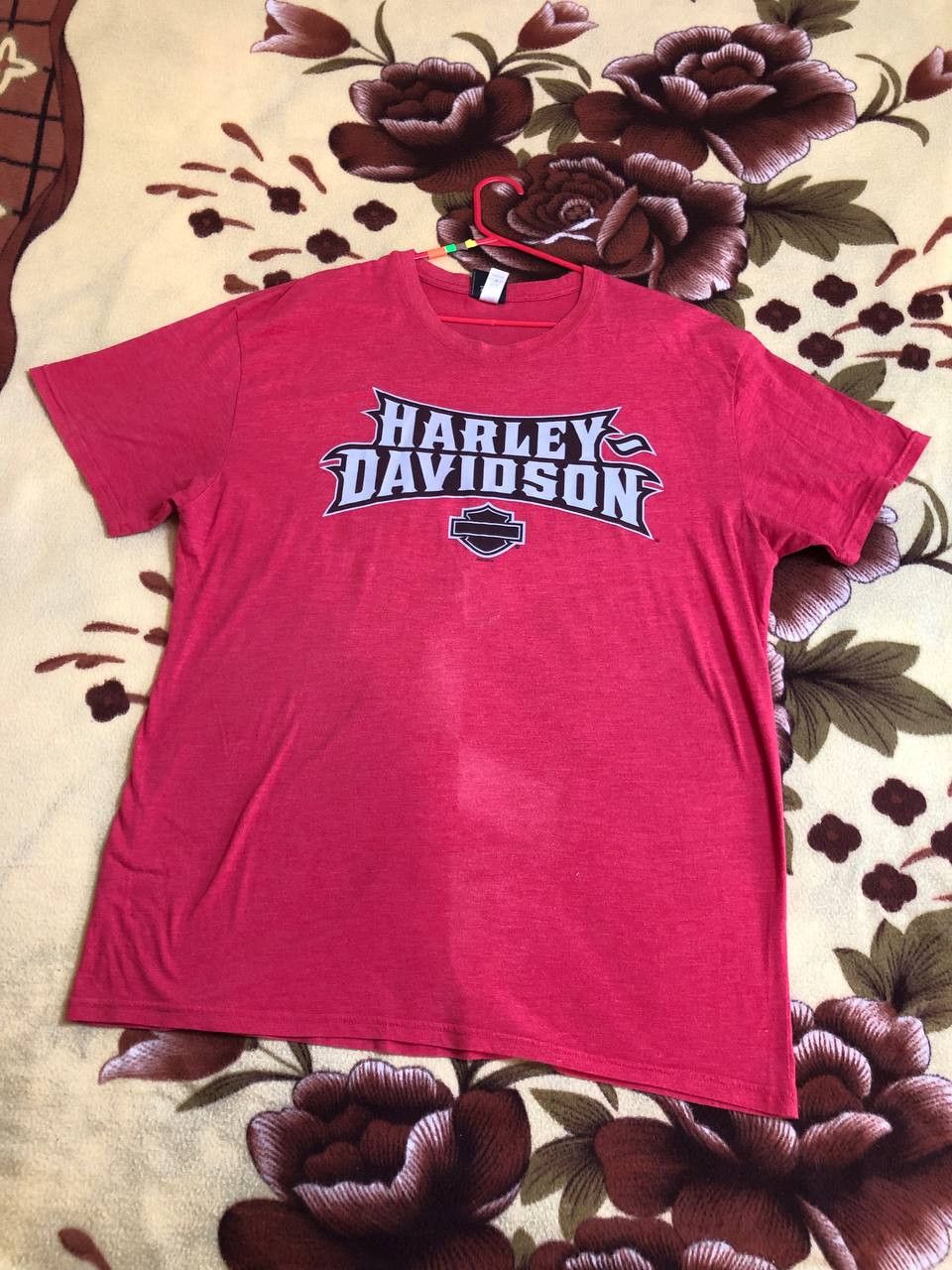 Harley Davidson Harley-Davidson Men's Big Shot Crew-Neck Short Sleeve Cotton Size US XL / EU 56 / 4 - 1 Thumbnail