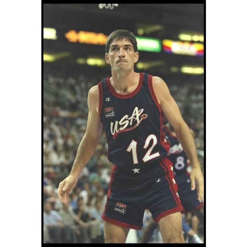 Champion × NBA × USA Olympics Atlanta 1996 Olympic DREAM Team USA Basketball jersey L vtg Size US L / EU 52-54 / 3 - 8 Thumbnail
